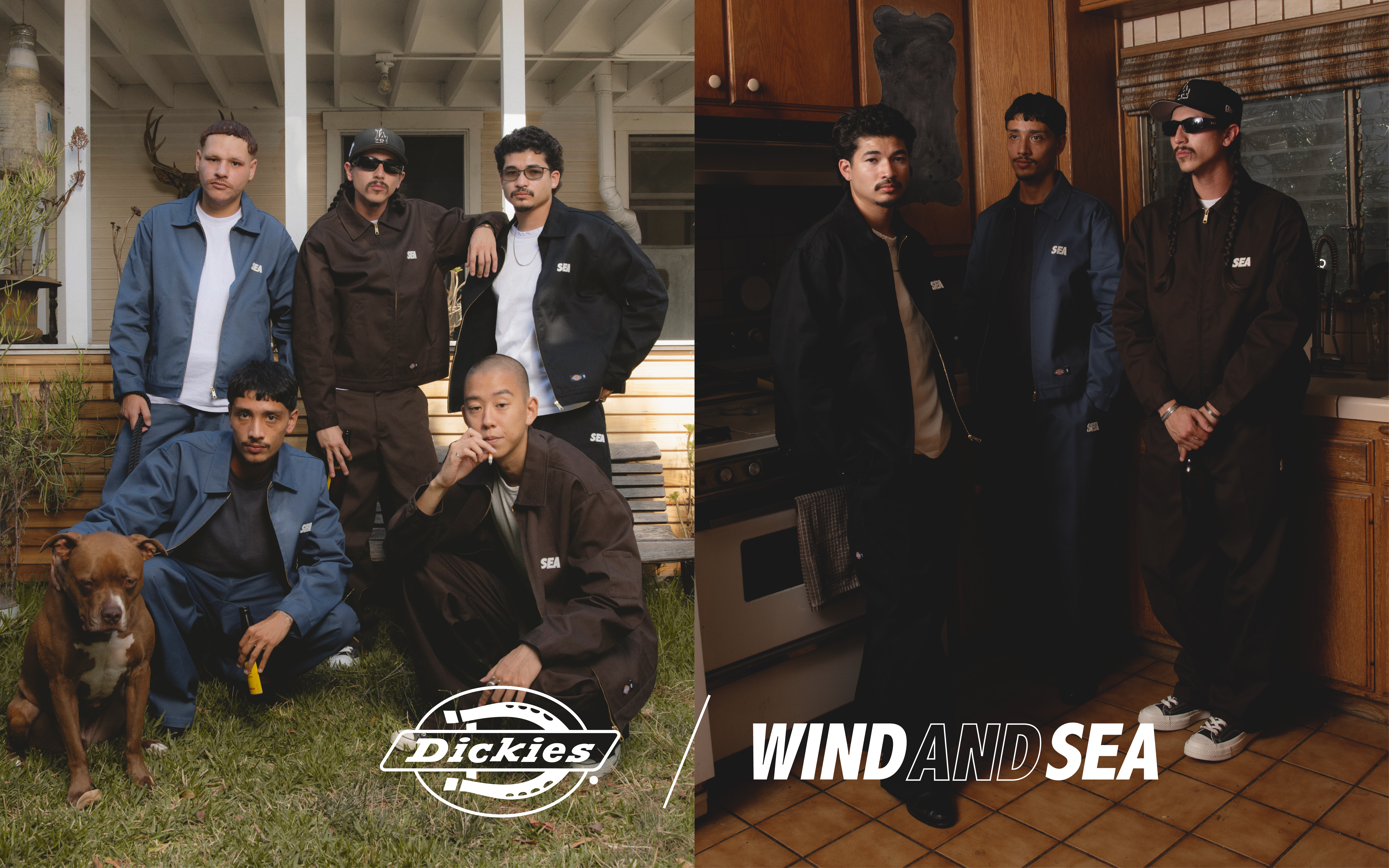 DICKIES × WIND AND SEA　第2弾コラボレーション