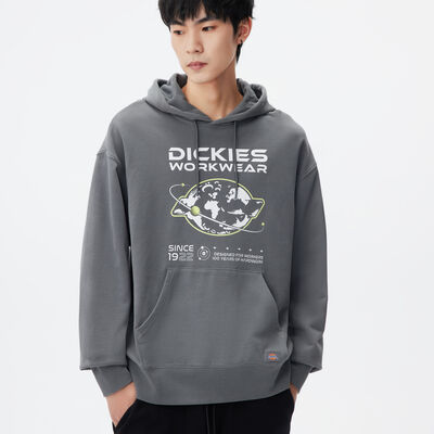 プリント パーカー "DICKIES"