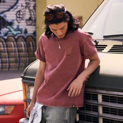 ヘビージャージー グラフィック ロゴ S/S Tシャツ