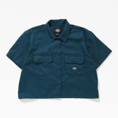 クロップド S/S ワークシャツ