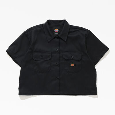 クロップド S/S ワークシャツ