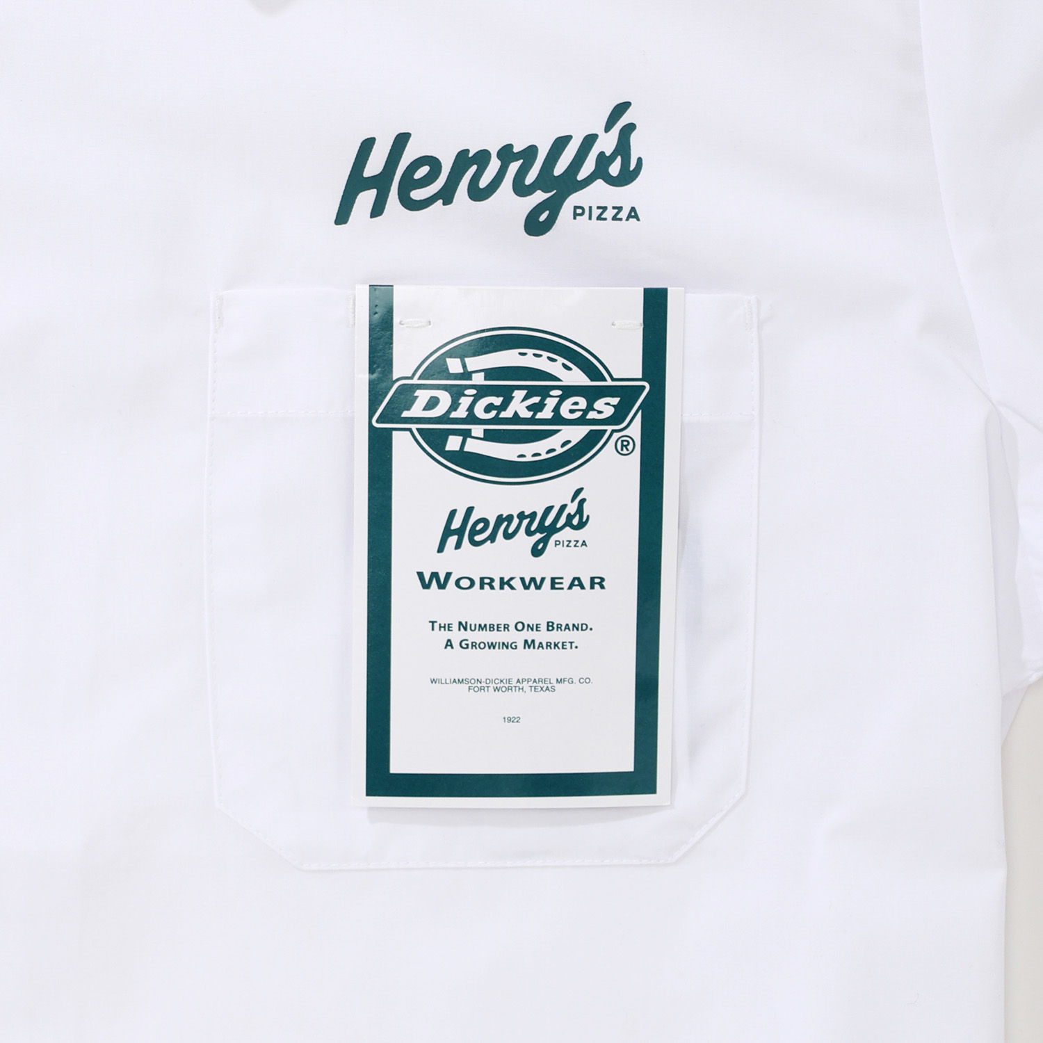 SOLD OUT] Dickies x Henry's PIZZA シェフシャツ |ディッキーズ