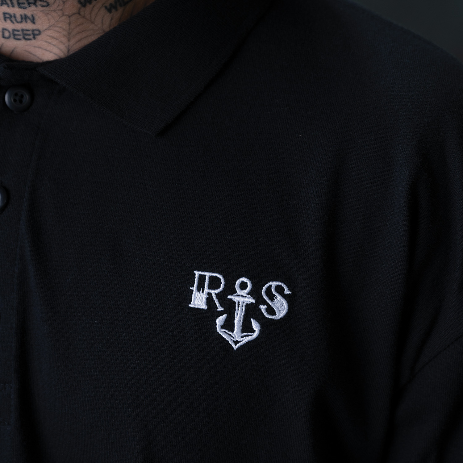 RONNIE SANDOVAL リラックスフィット LS ポロシャツ image number 11