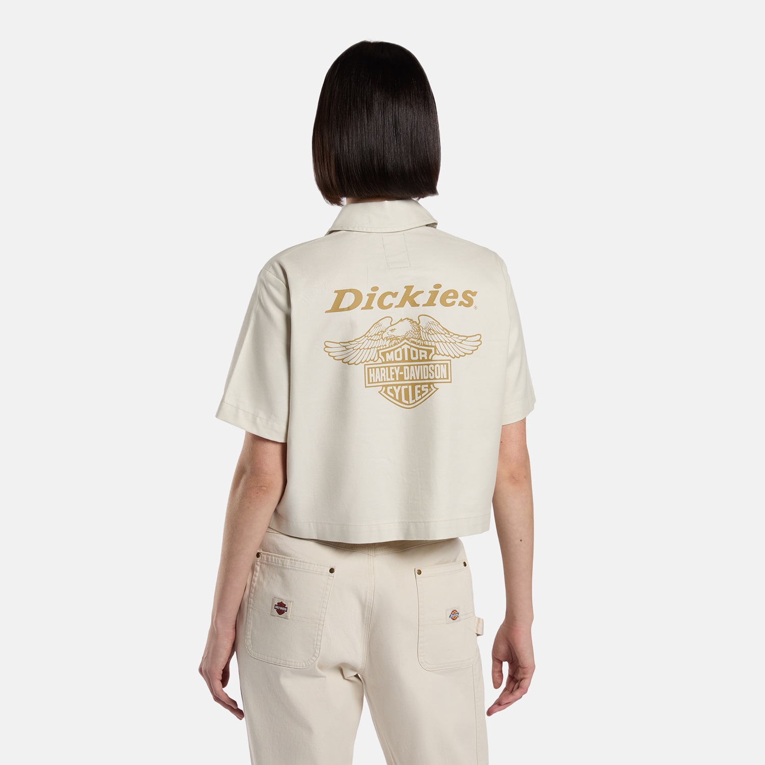 Dickies×Harley-Davidsonハーレー×ディッキーズワークシャツ