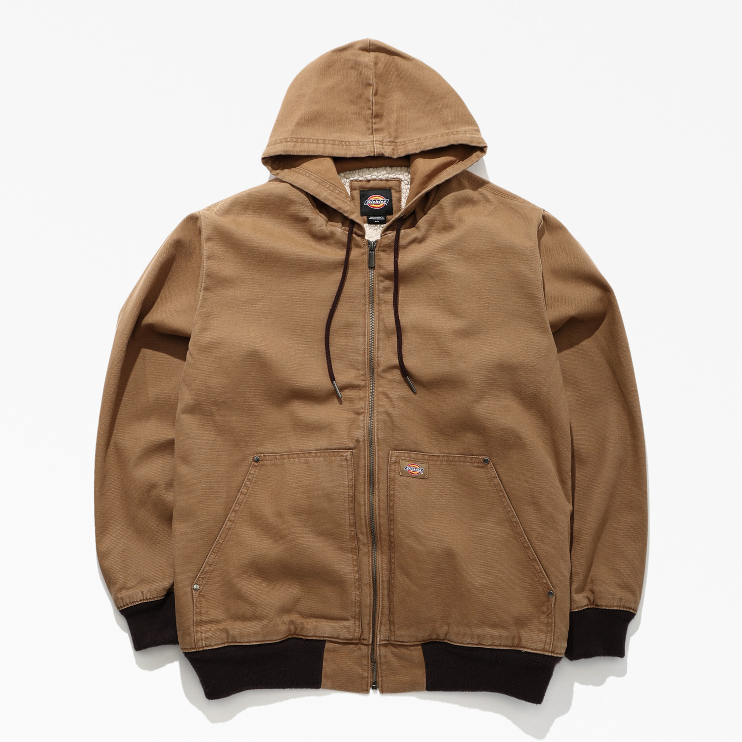 ダック シェルパ ジップアップ フーディー リラックスフィット |ディッキーズ（Dickies）公式オンラインショップ