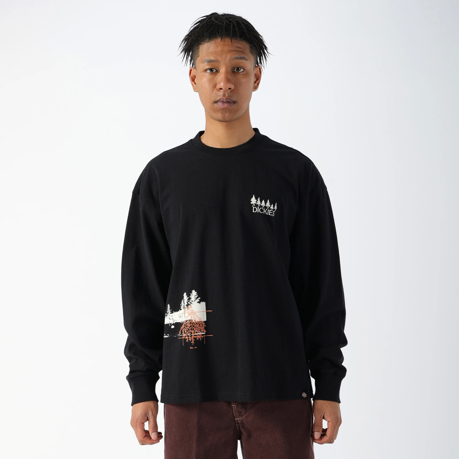 SS24 HERITAGE OUTDOOR COLLECTION シングルジャージー ケンブリッジ L/S Tシャツ レギュラーフィット image number 2