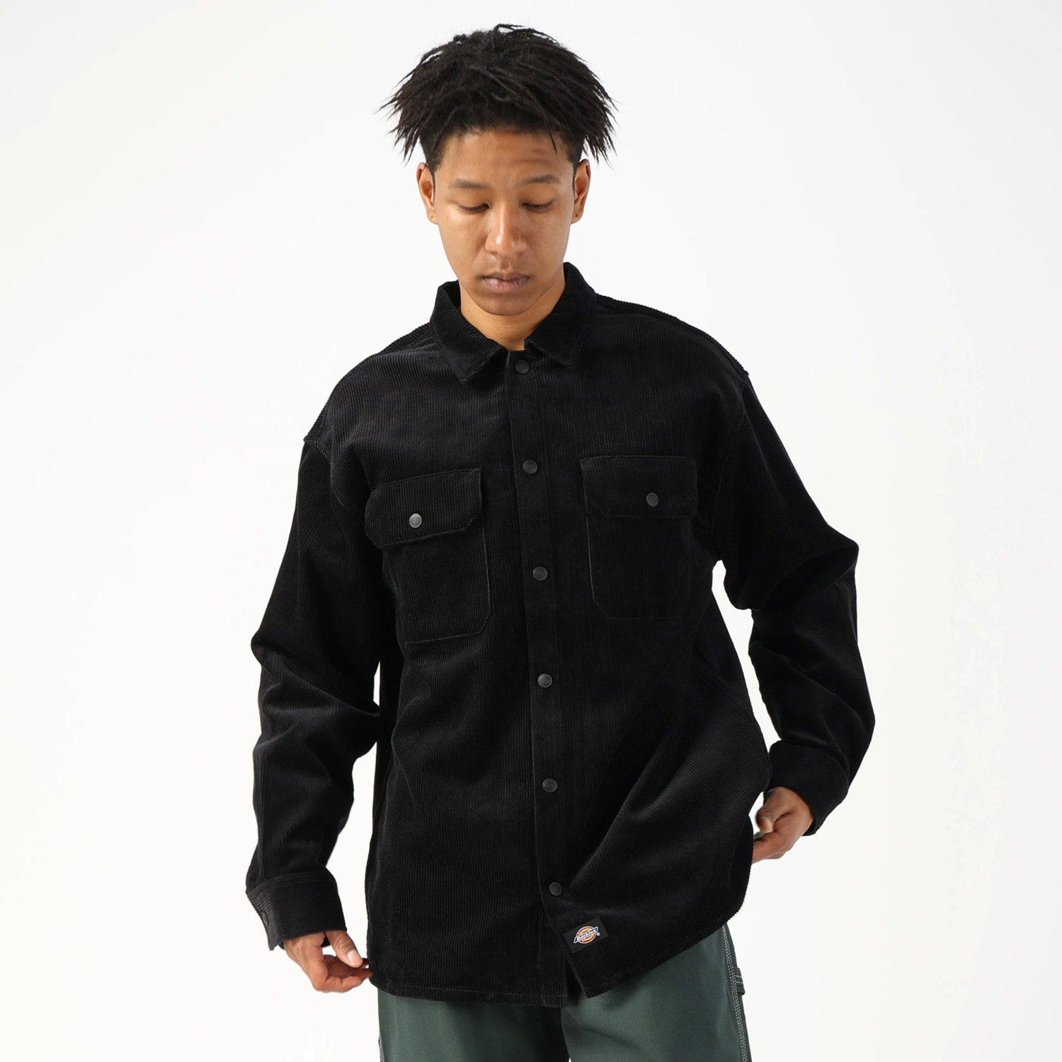 コーデュロイ L/S シャツ リラックスフィット image number 2
