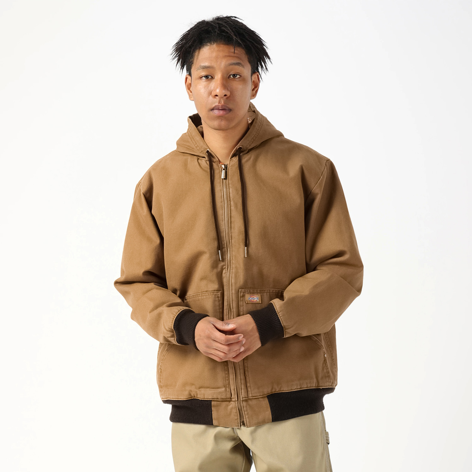 ダック シェルパ ジップアップ フーディー リラックスフィット |ディッキーズ（Dickies）公式オンラインショップ