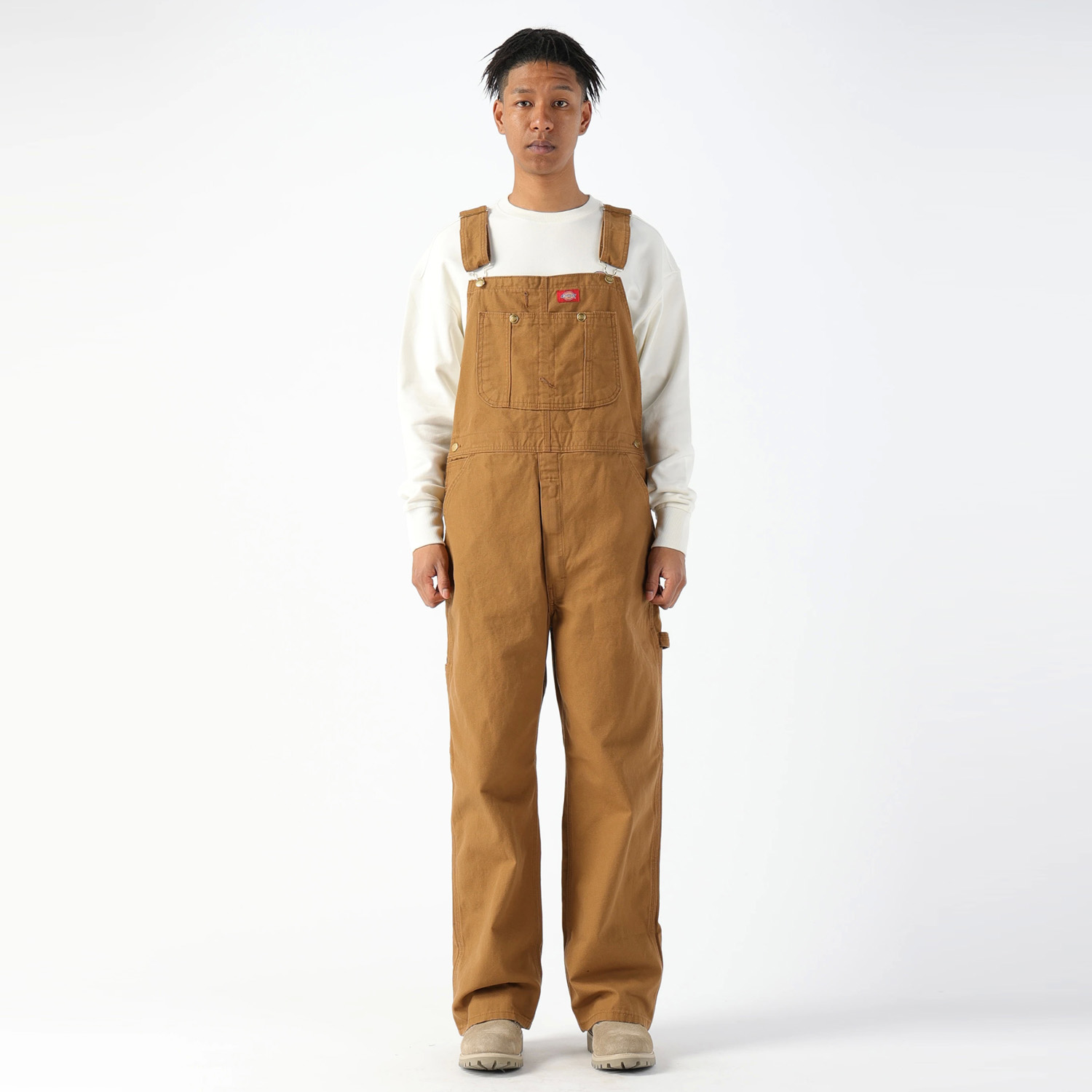 Dickies [4/18(金)再入荷] ディッキーズ オーバーオール 大きい