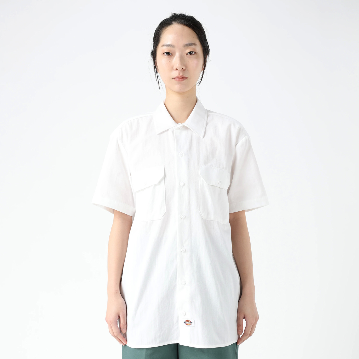 ワークシャツ 半袖 "1574" image number 8