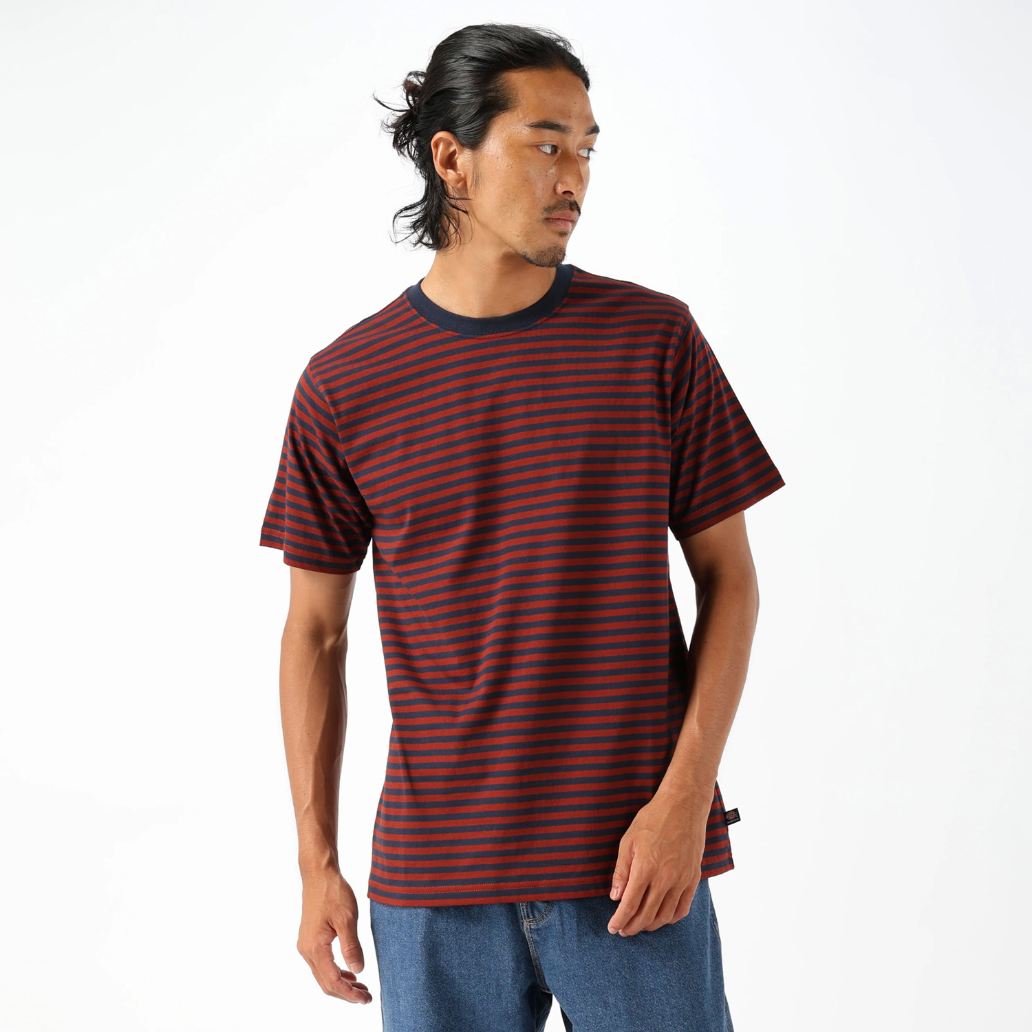 スケートボーディング S/S ストライプ Tシャツ image number 2
