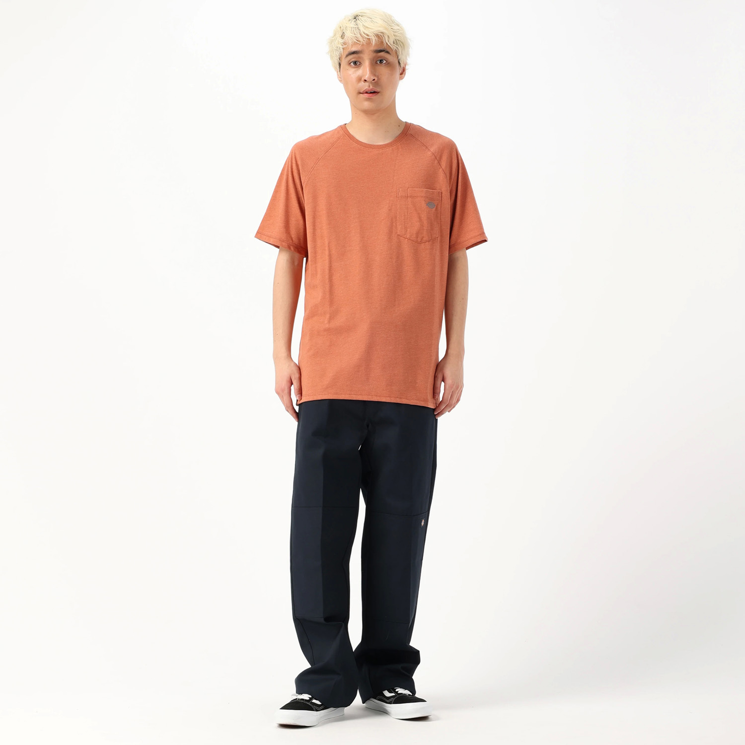 ダブルニー ワークパンツ ルーズフィット 