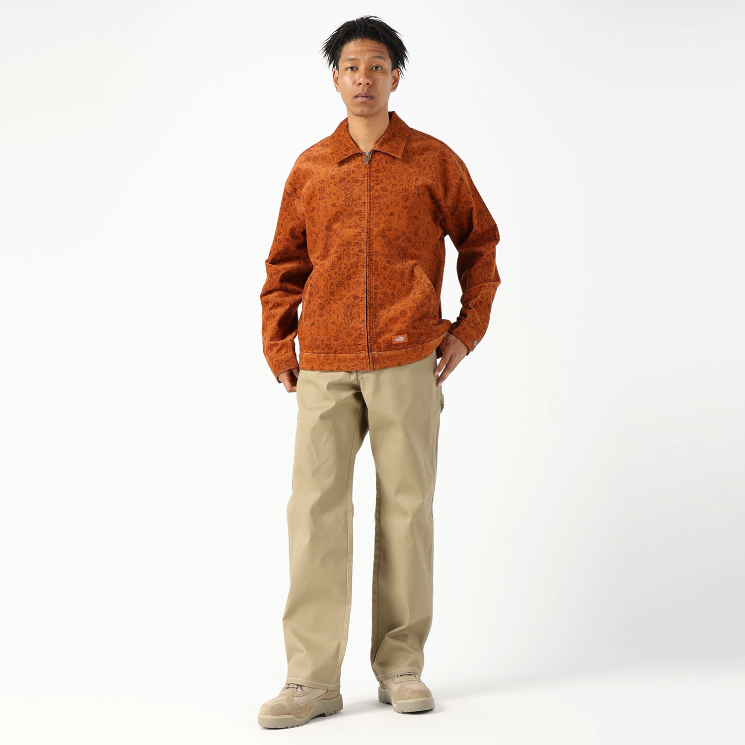 オールオーバープリント コーデュロイ ジャケット オーバーサイズフィット |ディッキーズ（Dickies）公式オンラインショップ