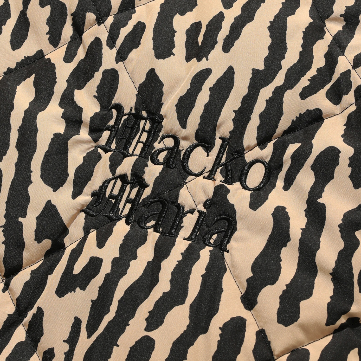 Dickies x WACKO MARIA LEOPARD QUILTED JACKET レオパード キルティング ジャケット image number 3