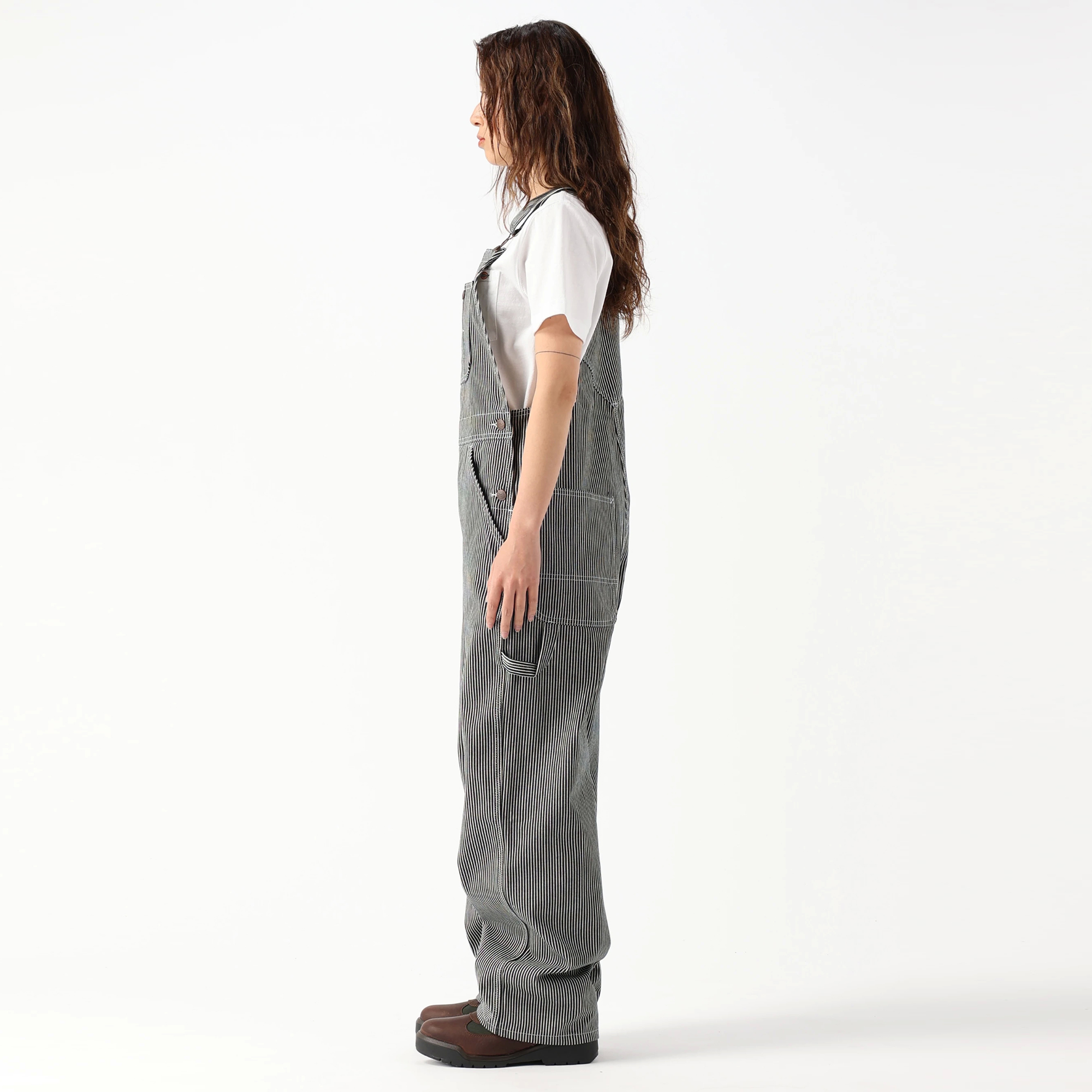 Dickies ディッキーズ　ヒッコリーストライプ オーバーオール 36×32 ビブオーバーオール ヒッコリーストライプ 