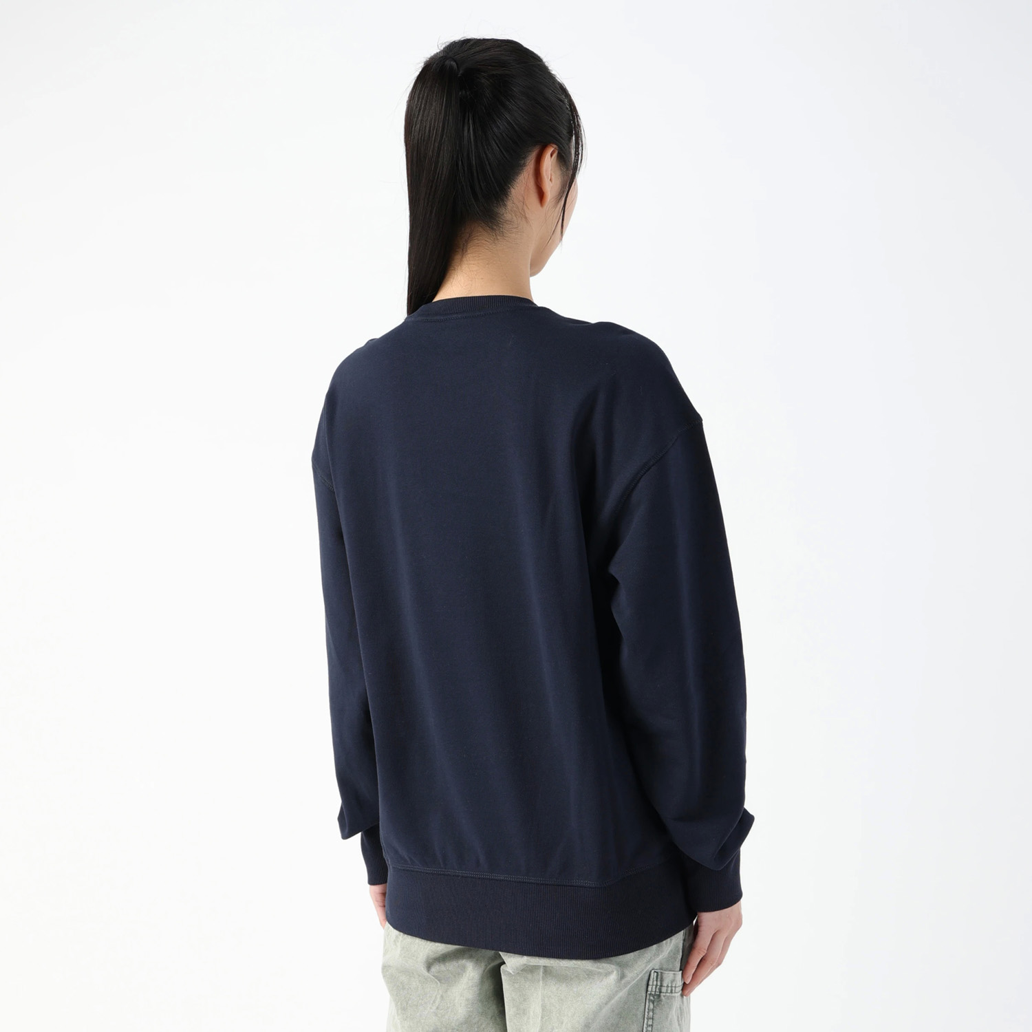 フレンチテリー クルーネックスウェット リラックスフィット image number 9