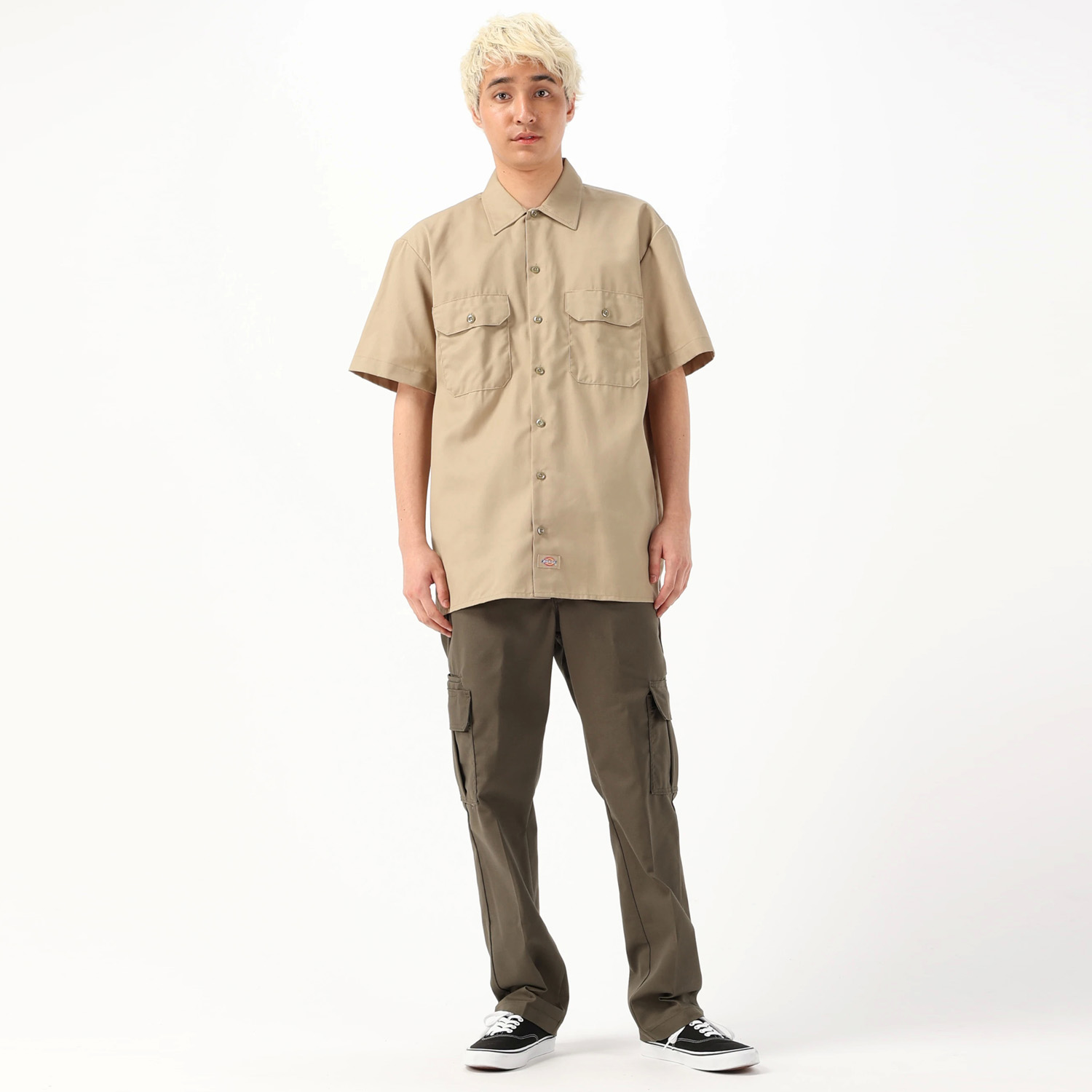 ワークシャツ 半袖 "1574" image number 2