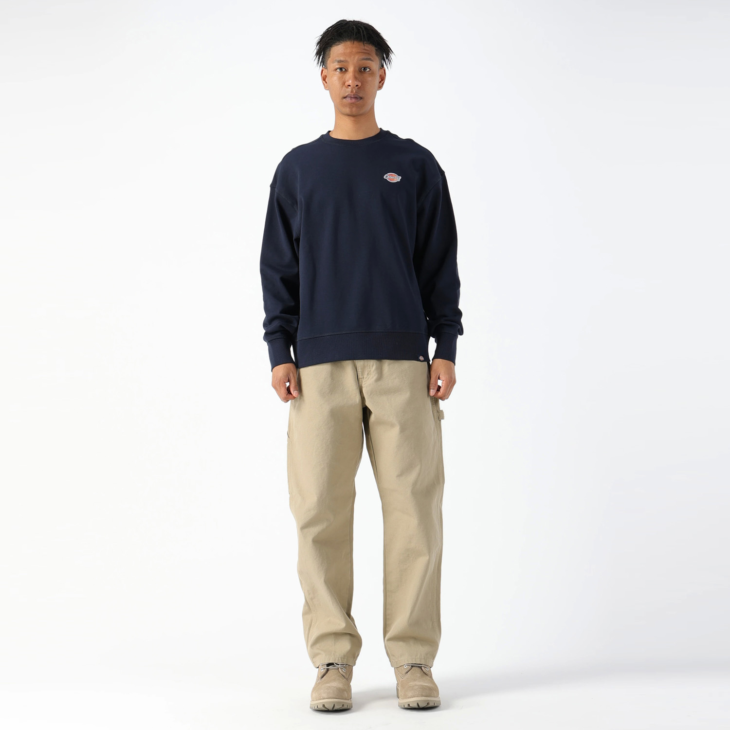 フレンチテリー クルーネックスウェット リラックスフィット |ディッキーズ（Dickies）公式オンラインショップ
