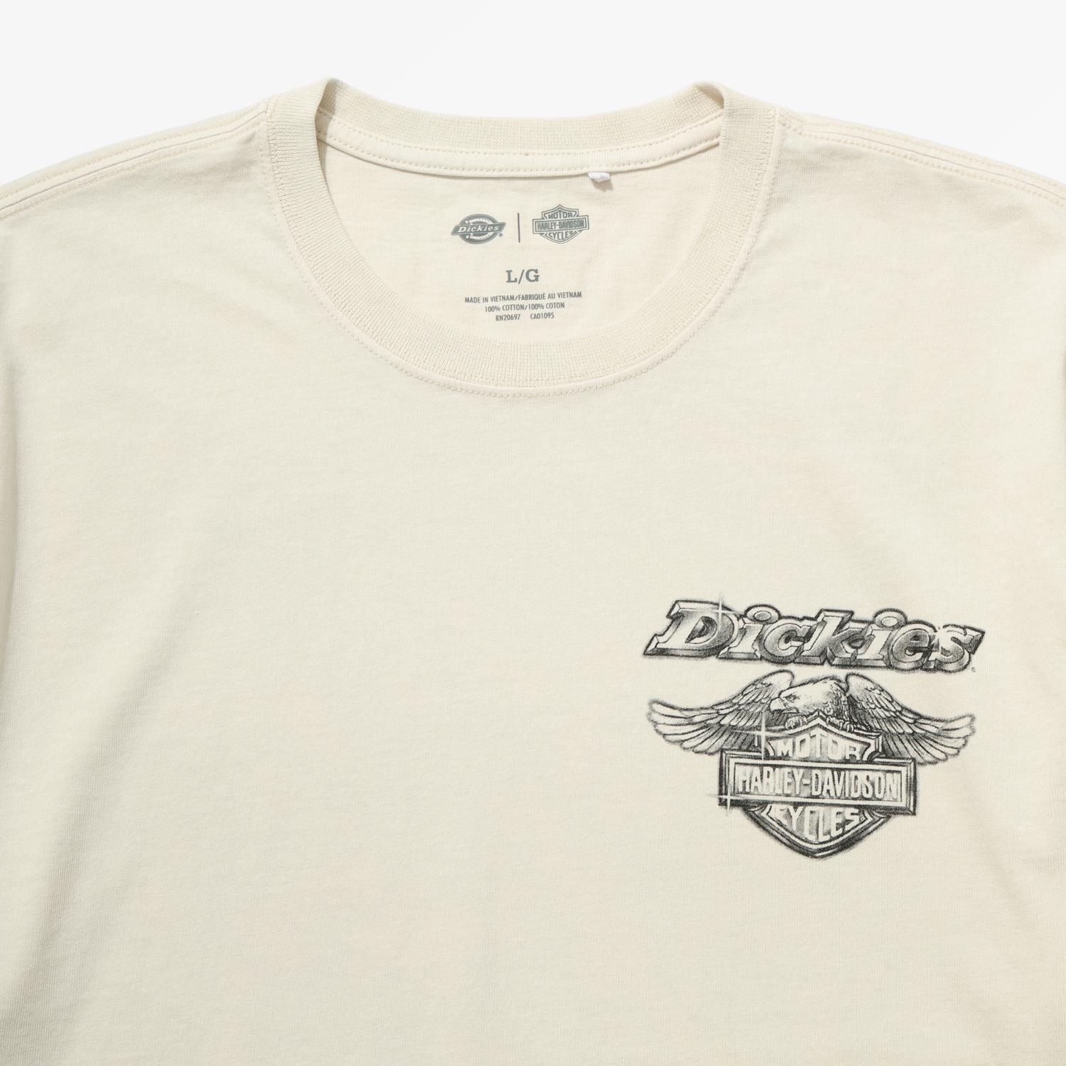 Dickies x Harley Davidson バックプリント S/S Tシャツ image number 5