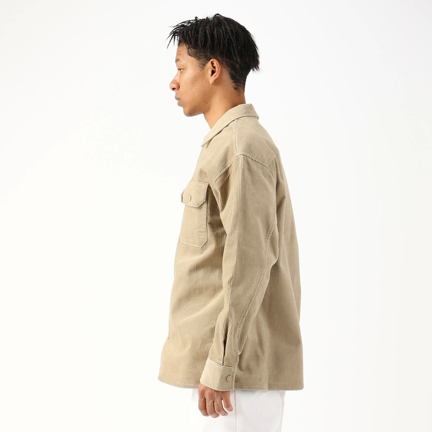 コーデュロイ L/S シャツ リラックスフィット image number 3
