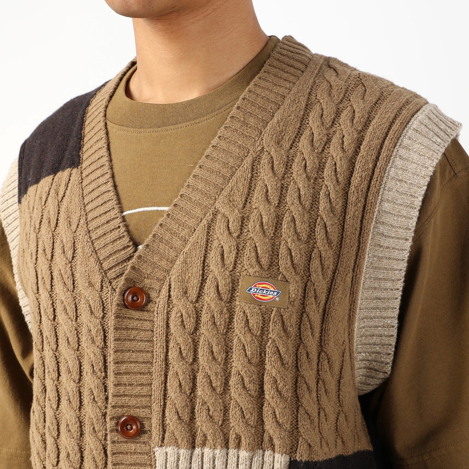 FW23 HERITAGE OUTDOOR COLLECTION ルーカス パッチワーク ベスト image number 6