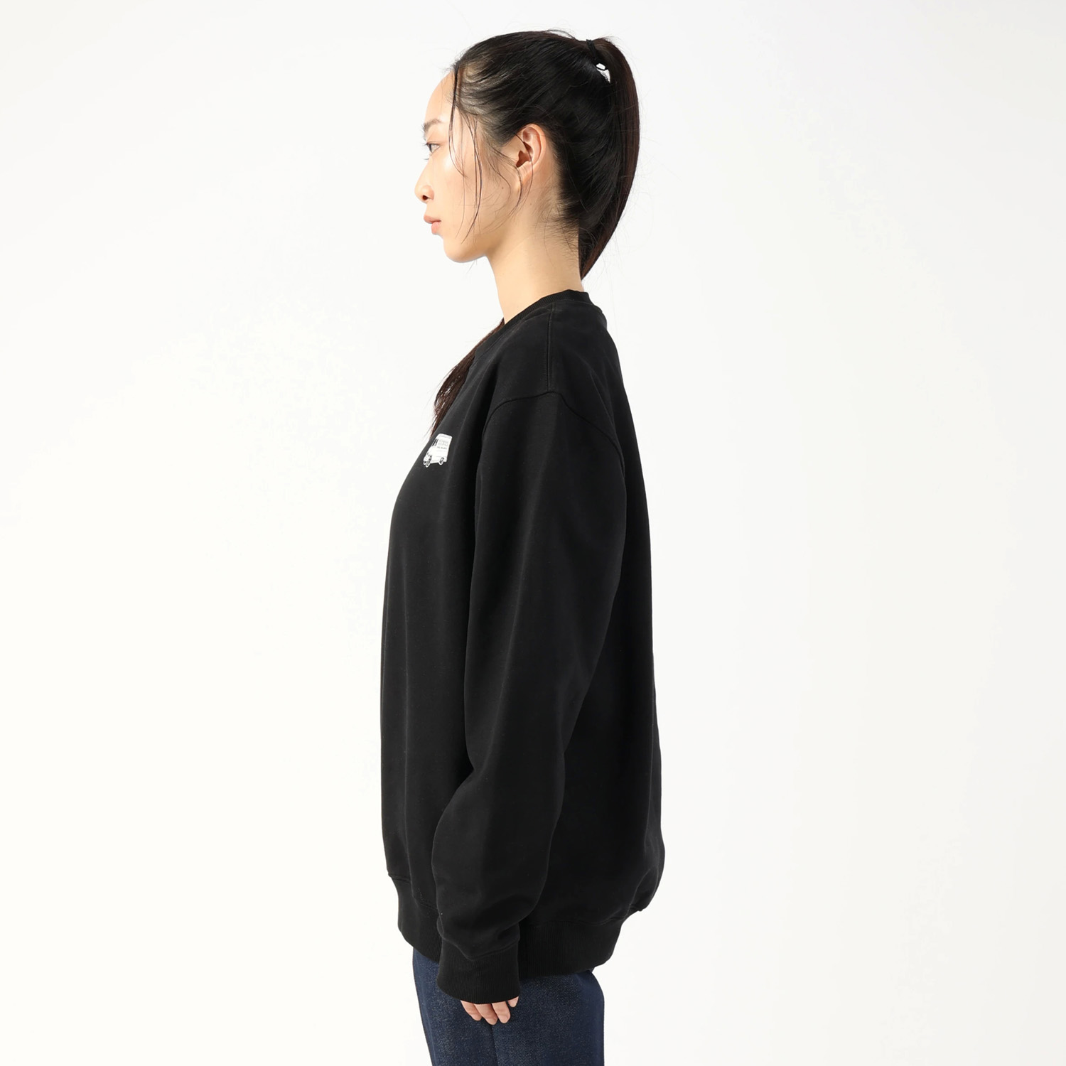 スケートボーディング グラフィック フリース クルーネックスウェット リラックスフィット image number 9