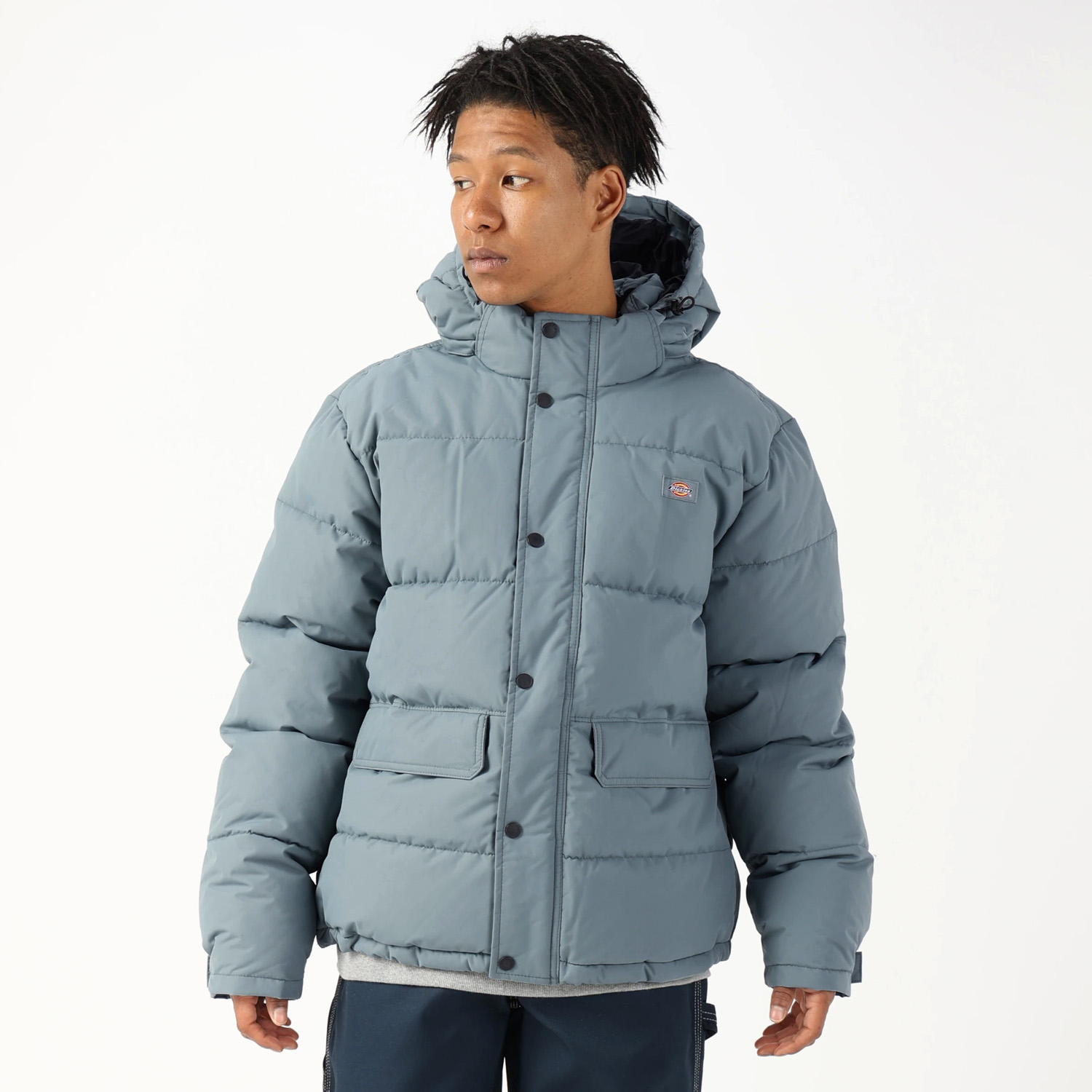 パデッド フーデッド ジャケット リラックスフィット image number 2