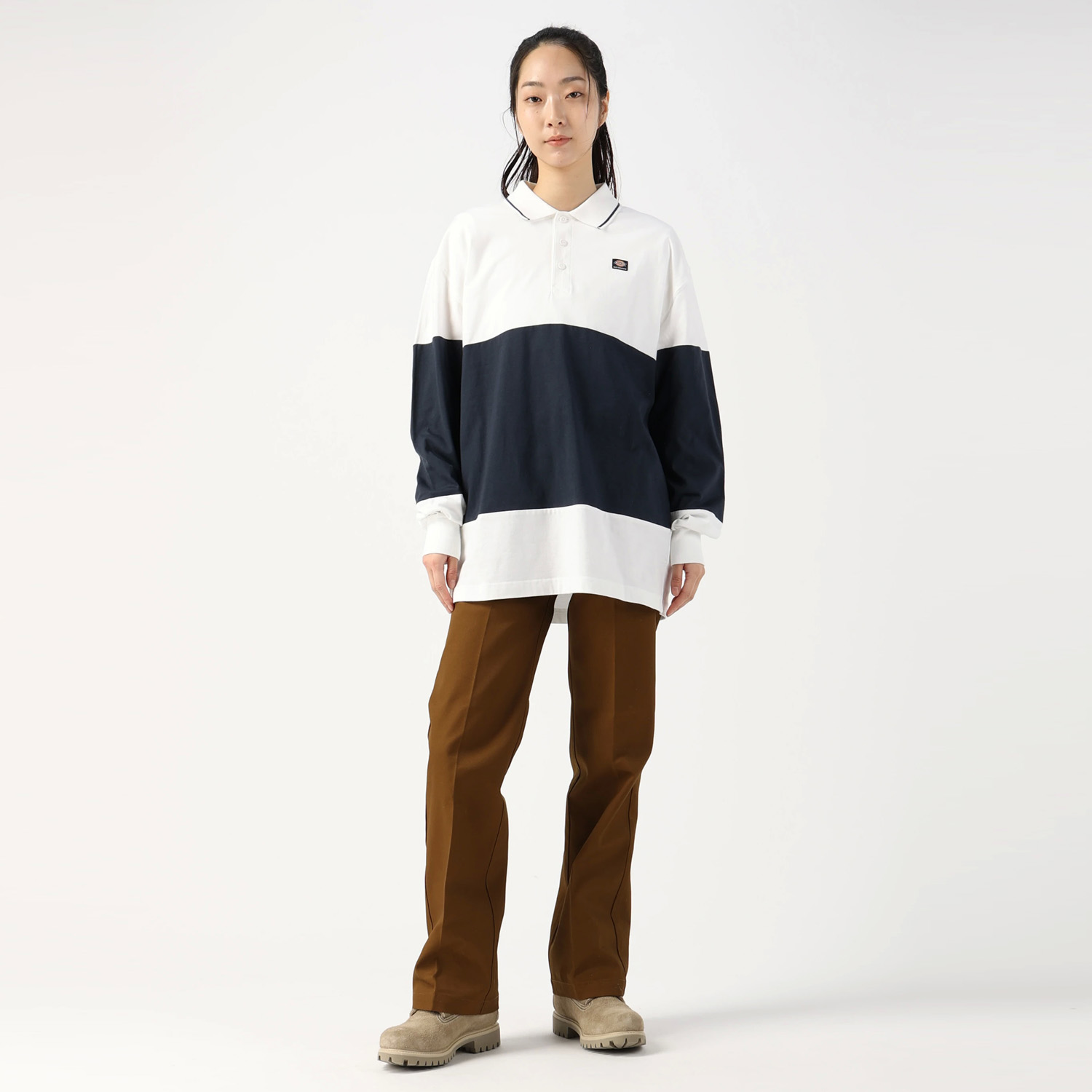 スケートボーディング ラグビー L/S ポロシャツ リラックスフィット image number 11