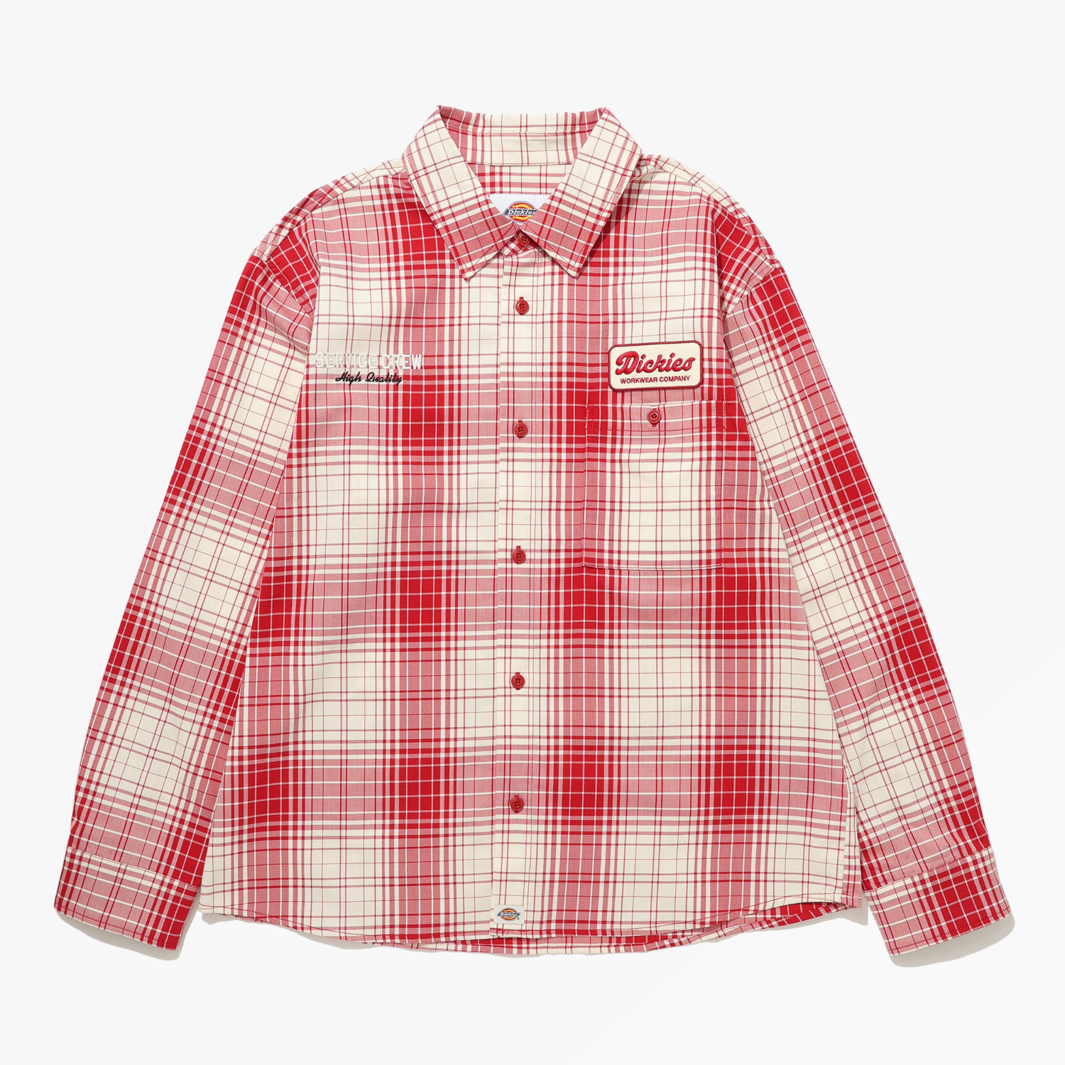 正規 チェック 長袖 シャツ |ディッキーズ（Dickies）公式オンライン トップス