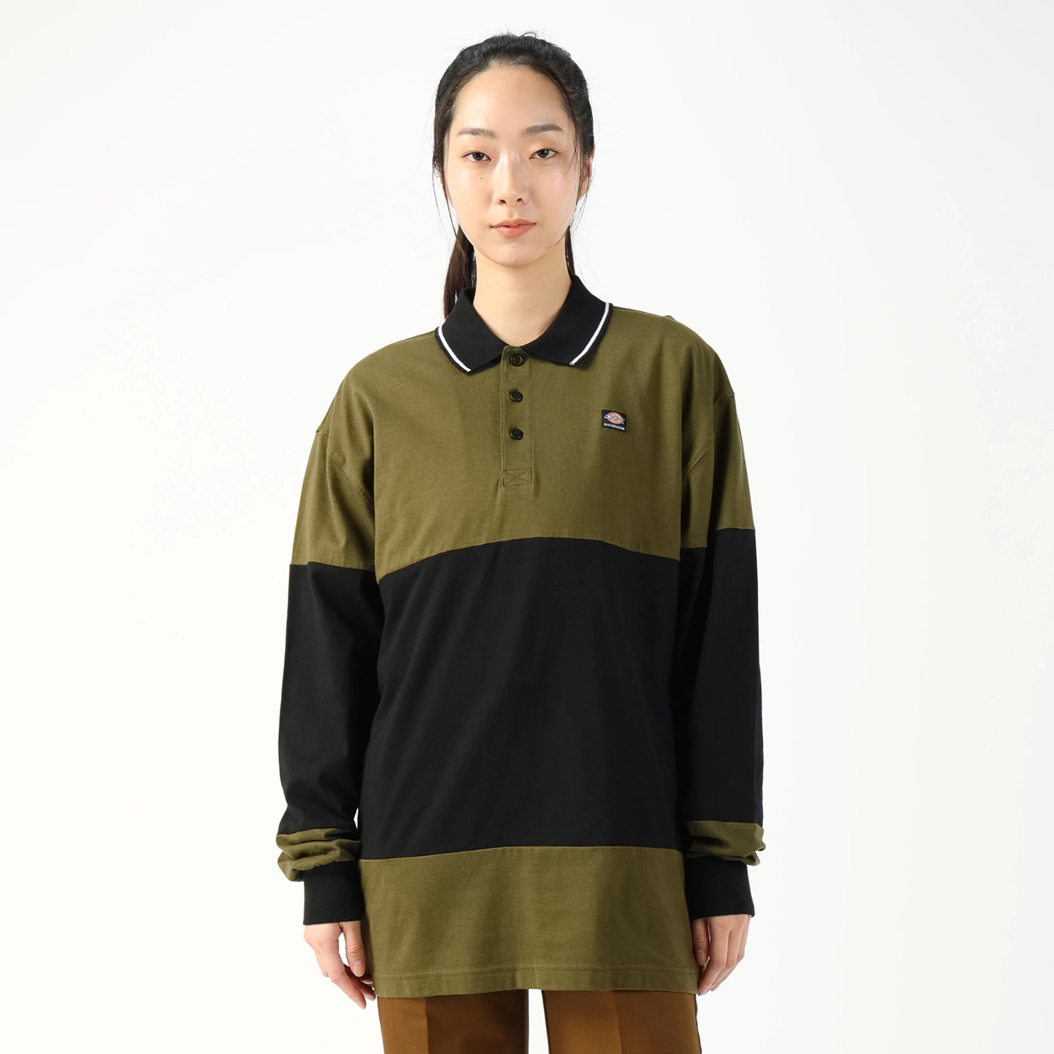 スケートボーディング ラグビー L/S ポロシャツ リラックスフィット image number 8