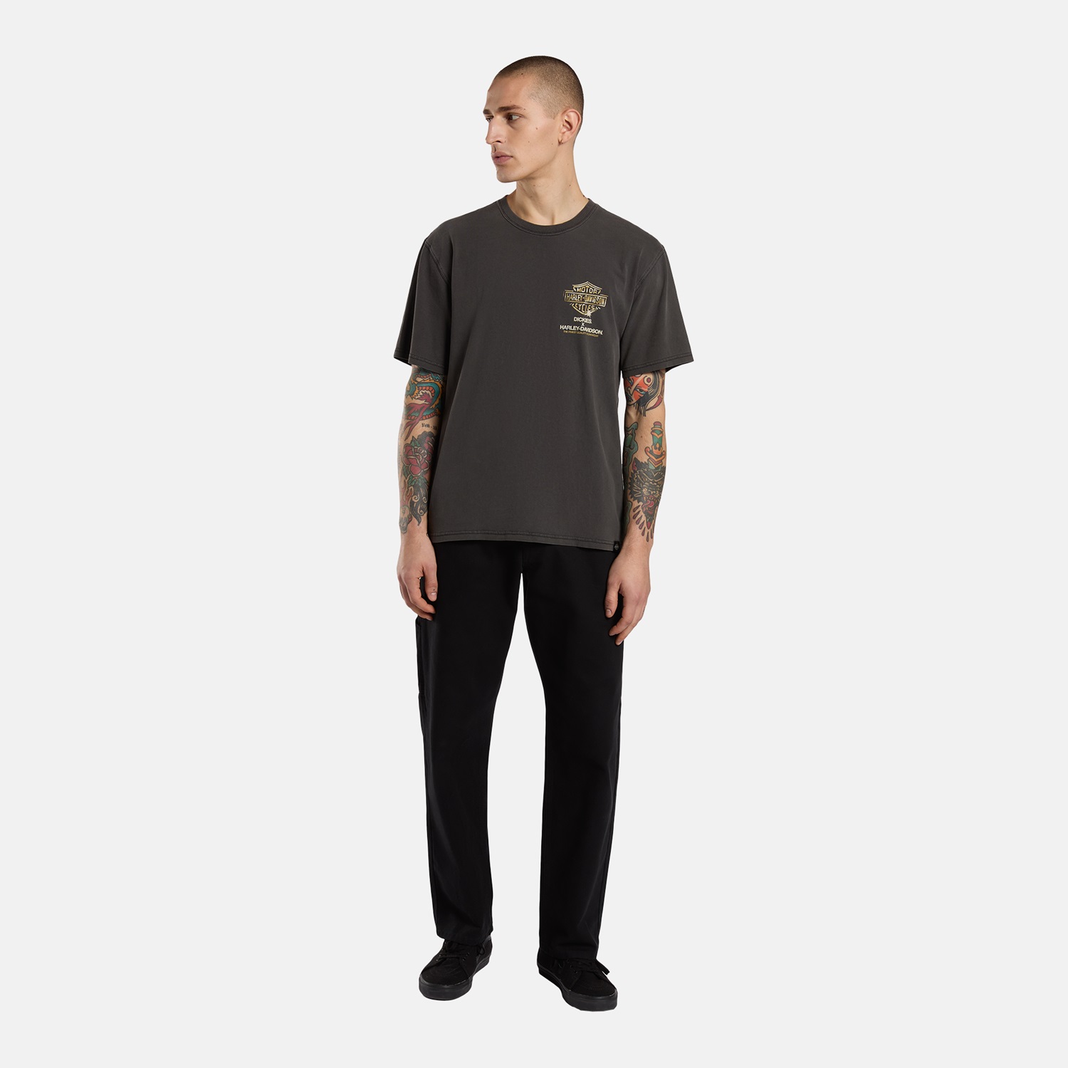 Dickies x Harley Davidson グラフィック S/S Tシャツ image number 2