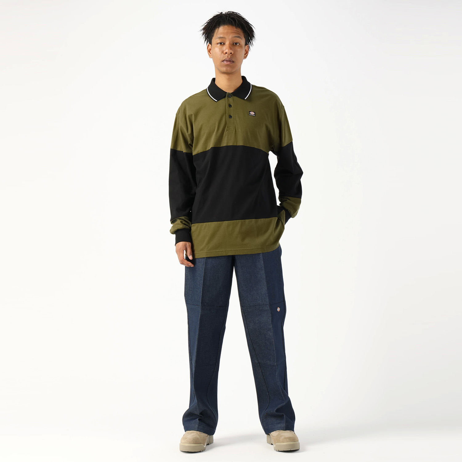 スケートボーディング ラグビー L/S ポロシャツ リラックスフィット image number 5
