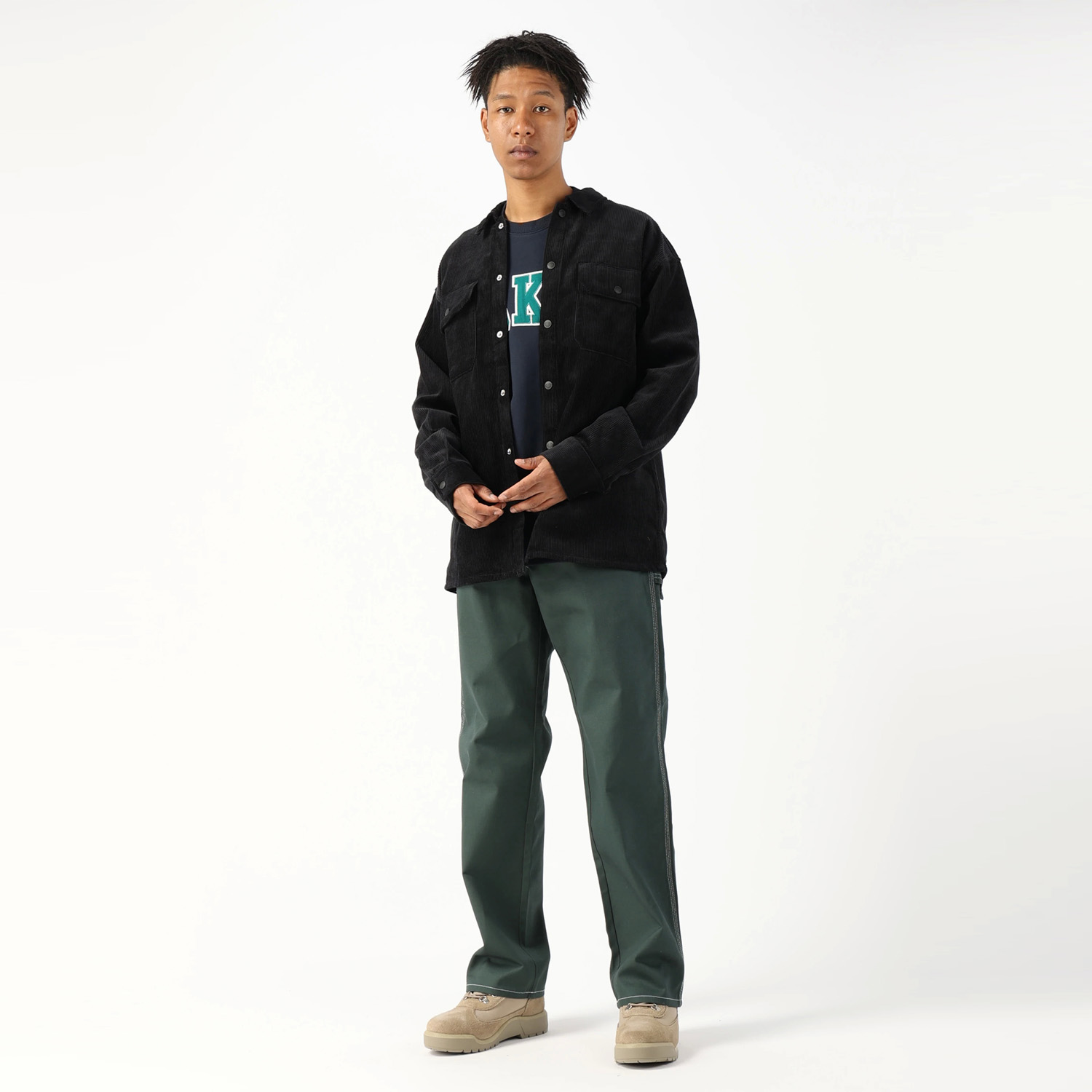 コーデュロイ L/S シャツ リラックスフィット image number 5
