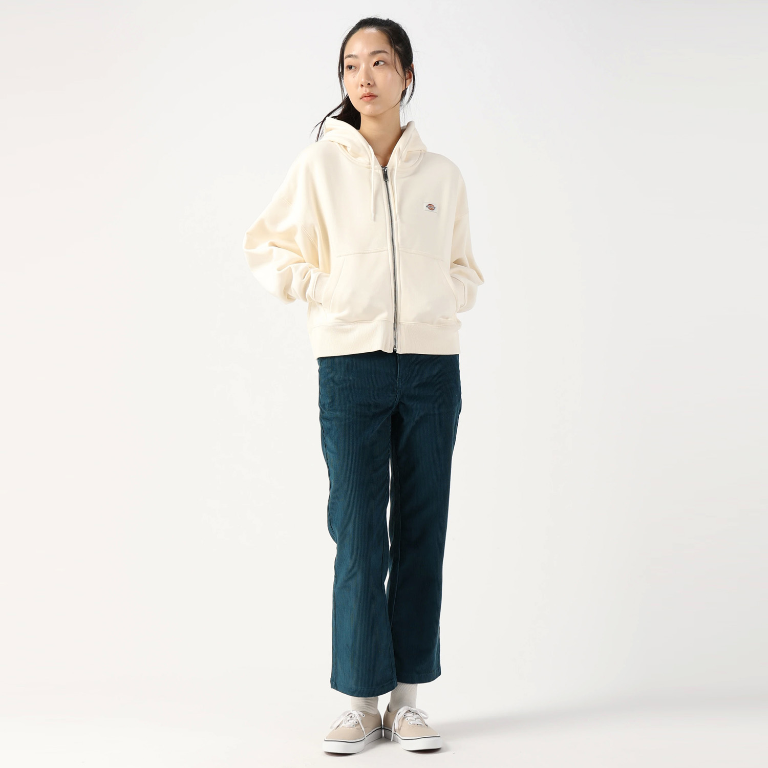 フリース ジップアップ フーディー レギュラーフィット image number 5