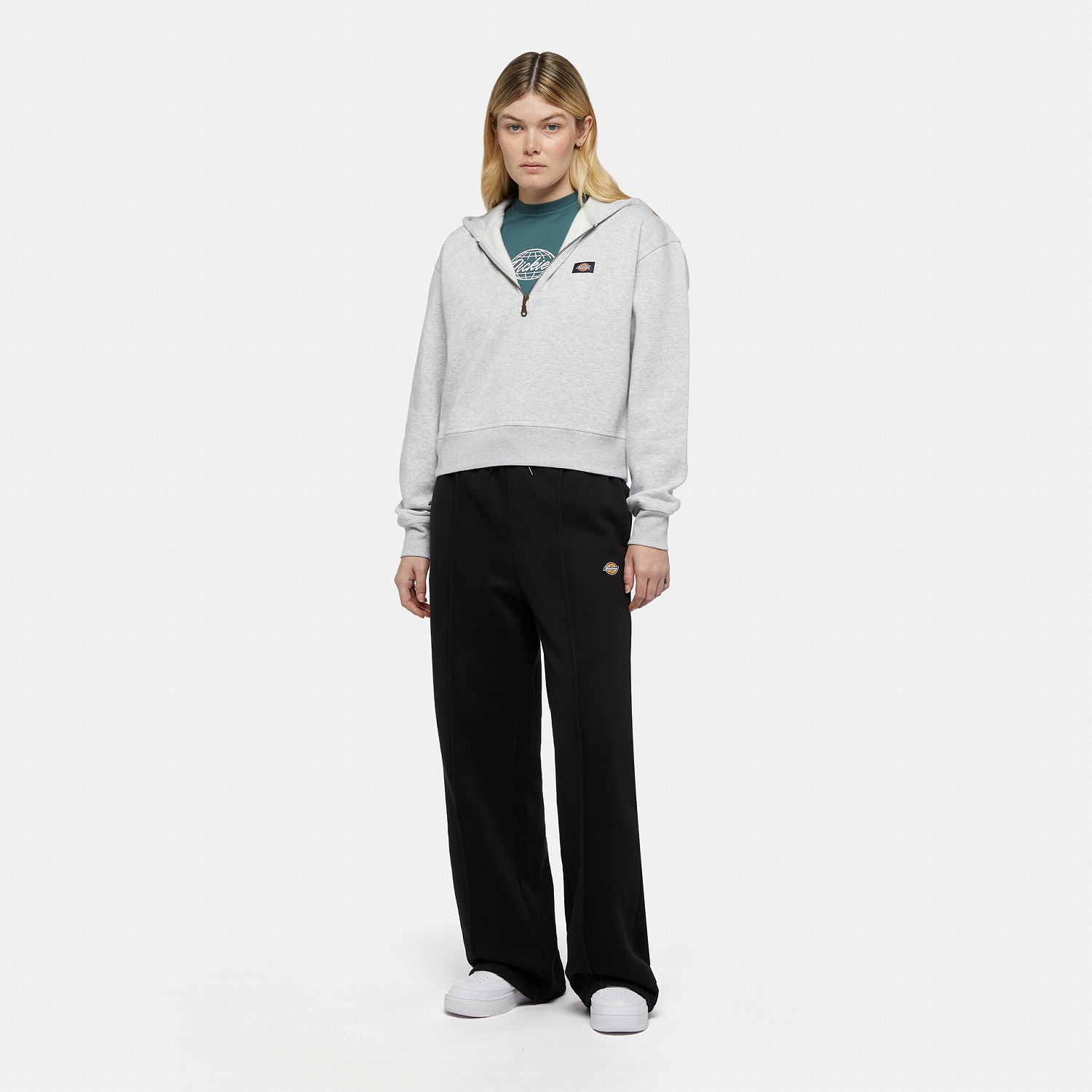 Dickies ディッキーズ キルティングパーカーブラウン チェック柄
