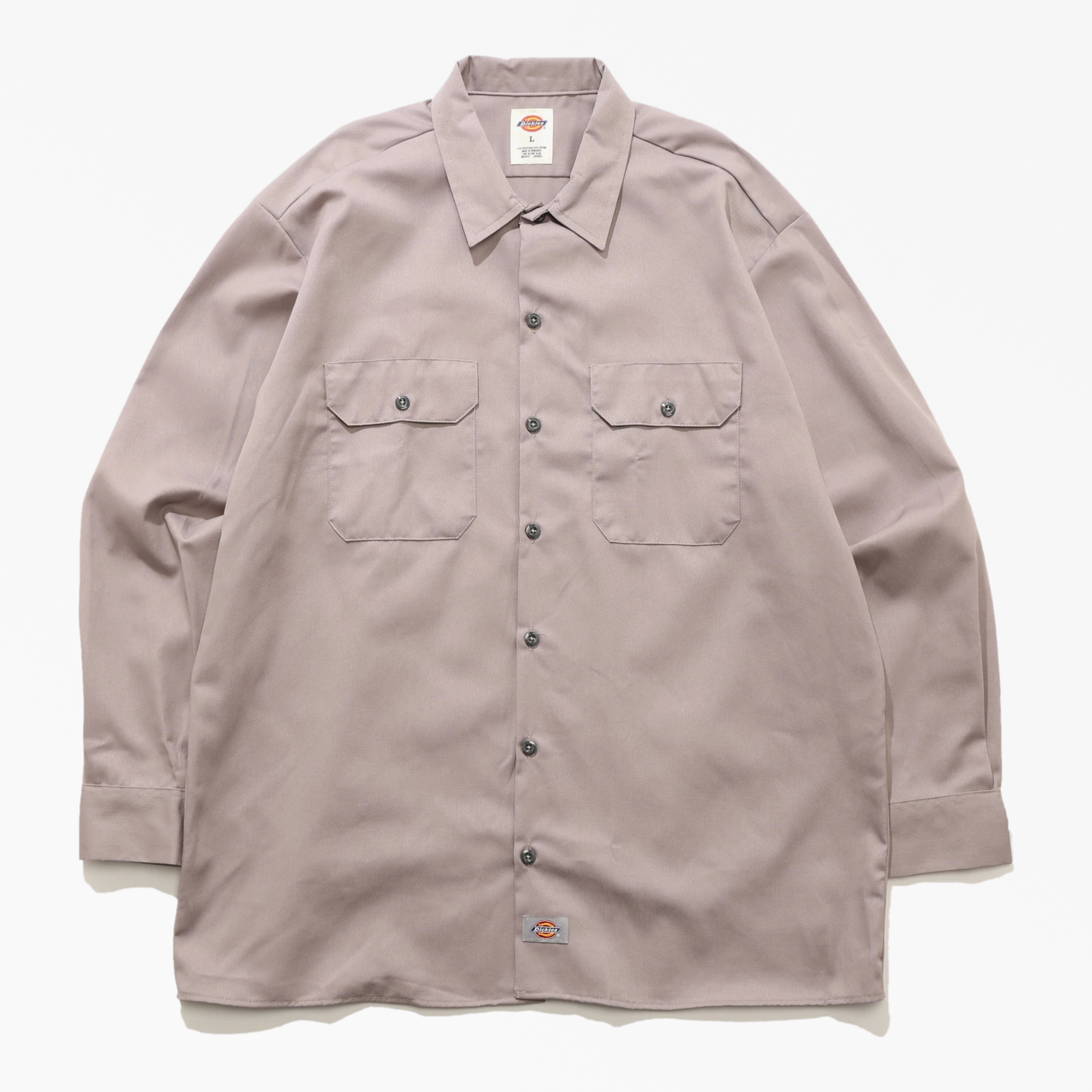 Amazon.co.jp: Dickies(ディッキーズ) 長袖ワークシャツ 574 シルバーグレー(SV) 2XL : ファッション