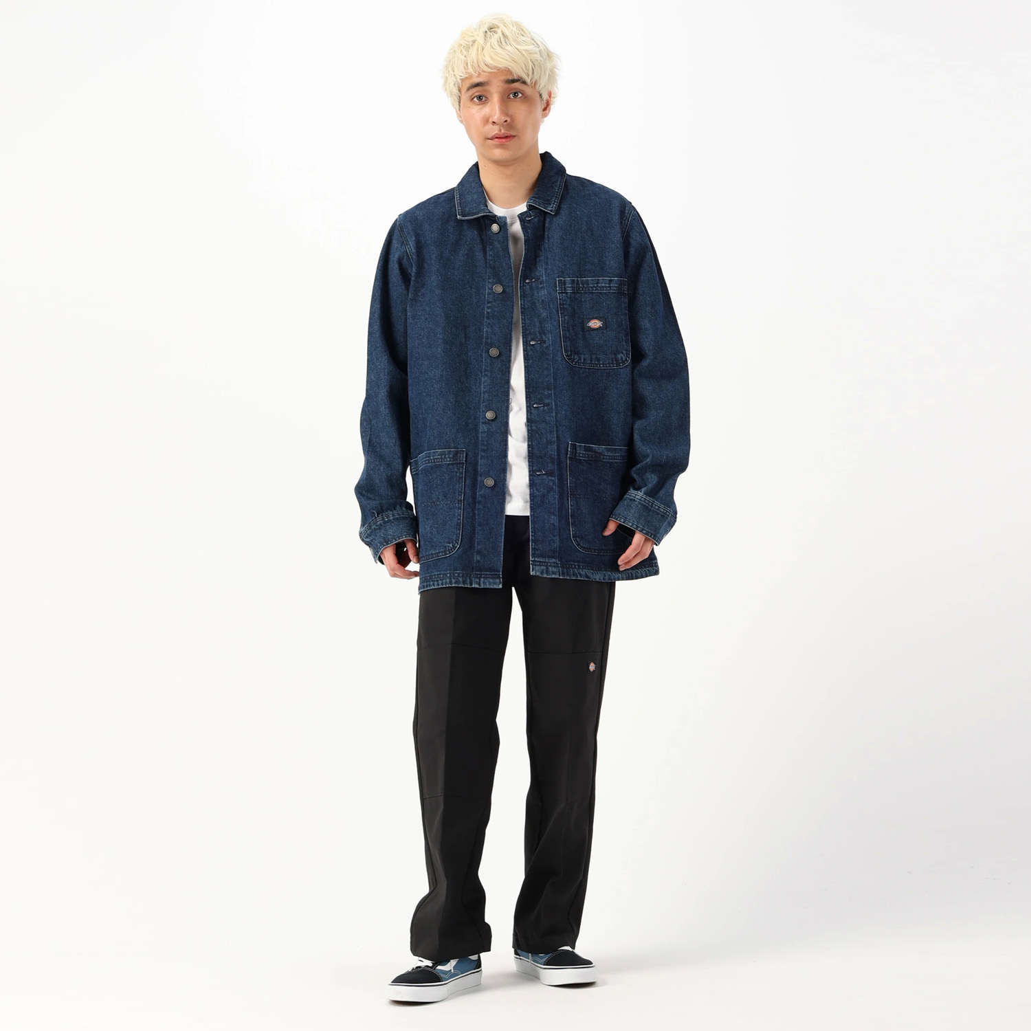 ダブルニー ワークパンツ ルーズフィット "85283" image number 2