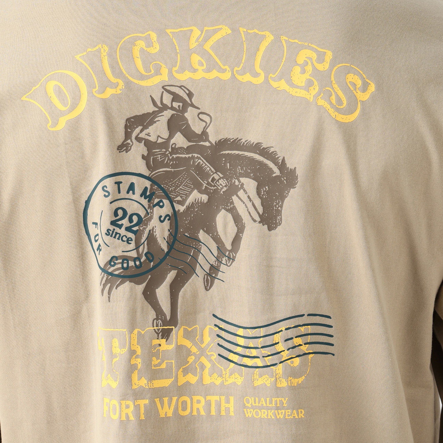 ジャージー L/S Tシャツ リラックスフィット "TEXAS FORT WORTH" image number 7