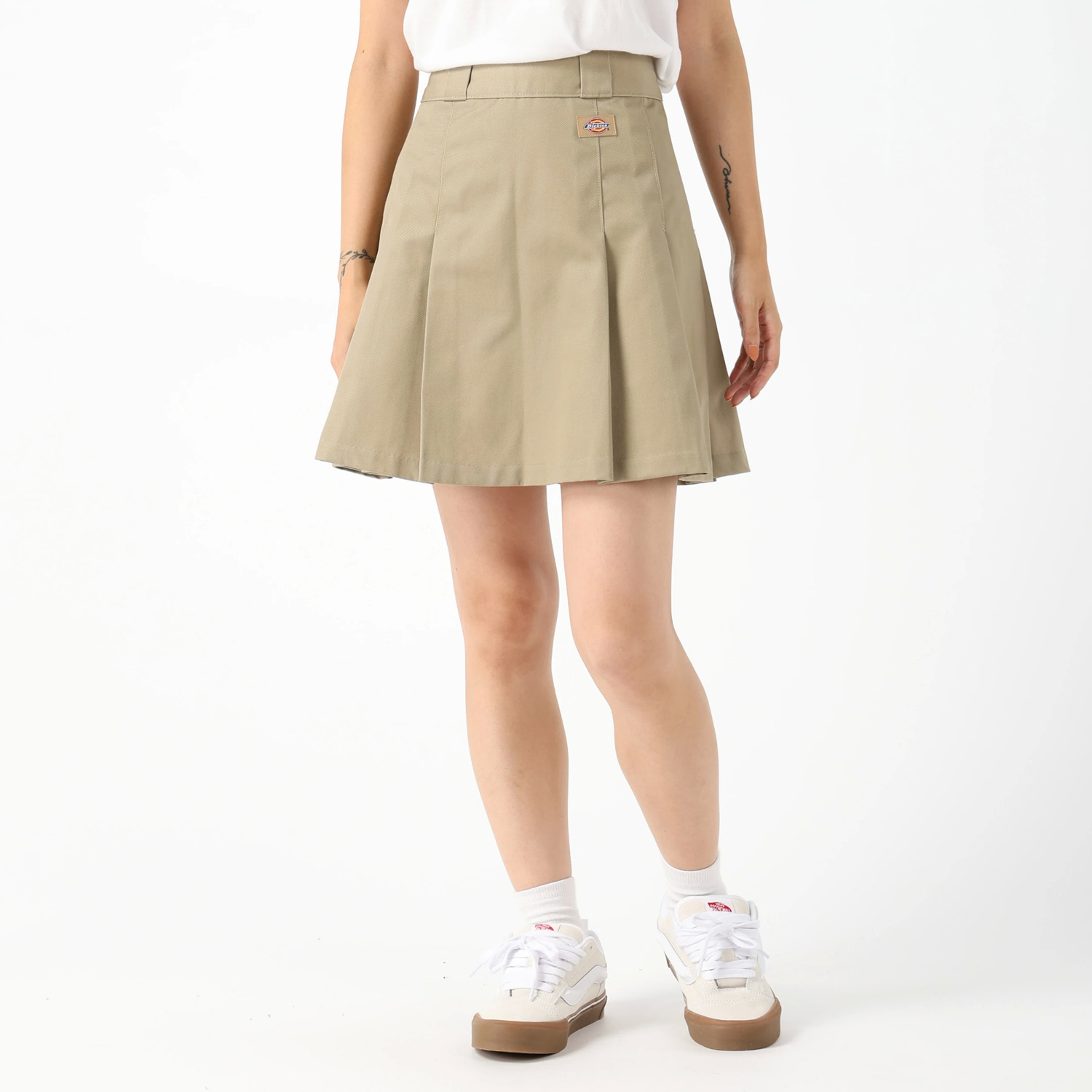 ツイル タック スカート image number 2