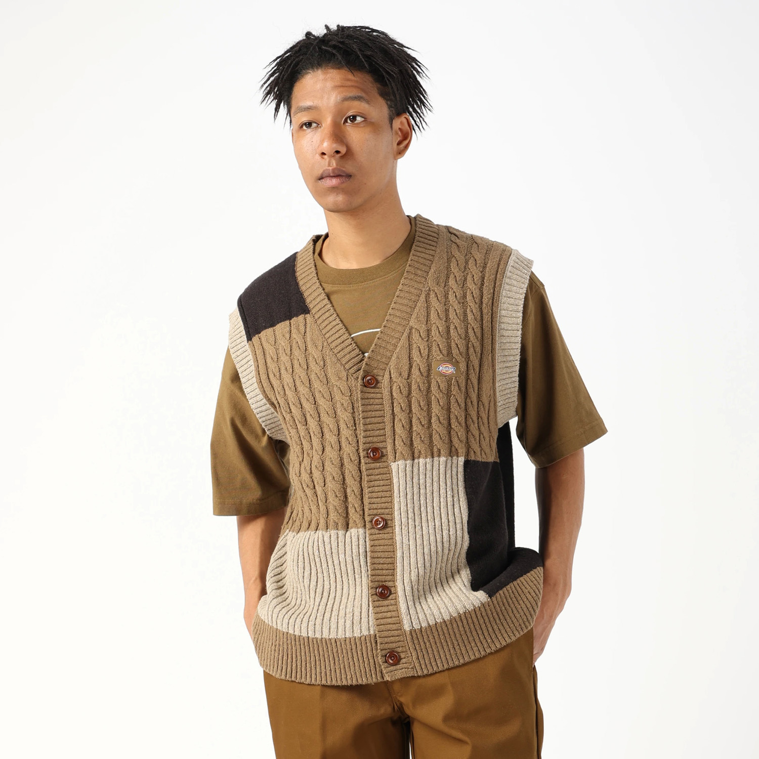 FW23 HERITAGE OUTDOOR COLLECTION ルーカス パッチワーク ベスト image number 2
