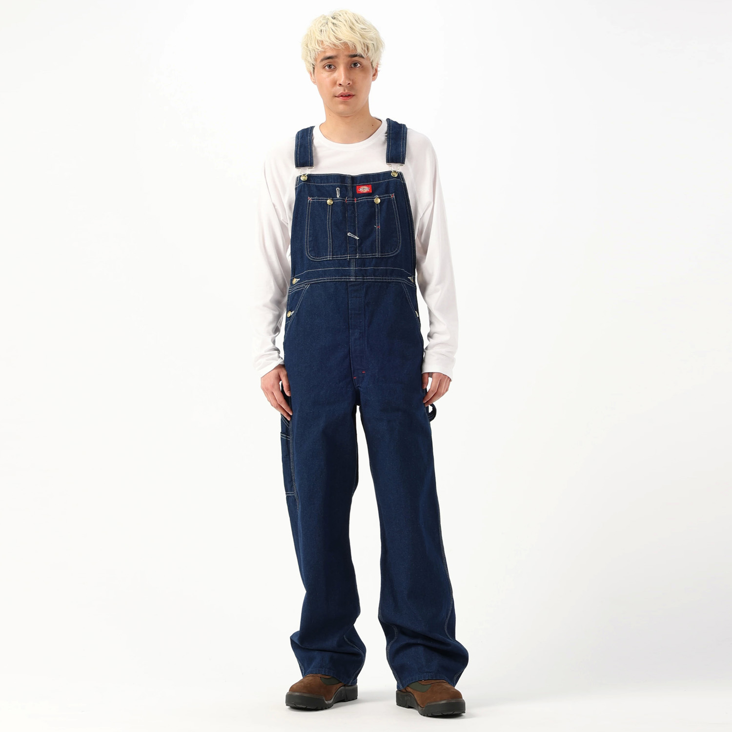 商品画像：Dickies [4/18(金)再入荷] ディッキーズ オーバーオール 大きい 2