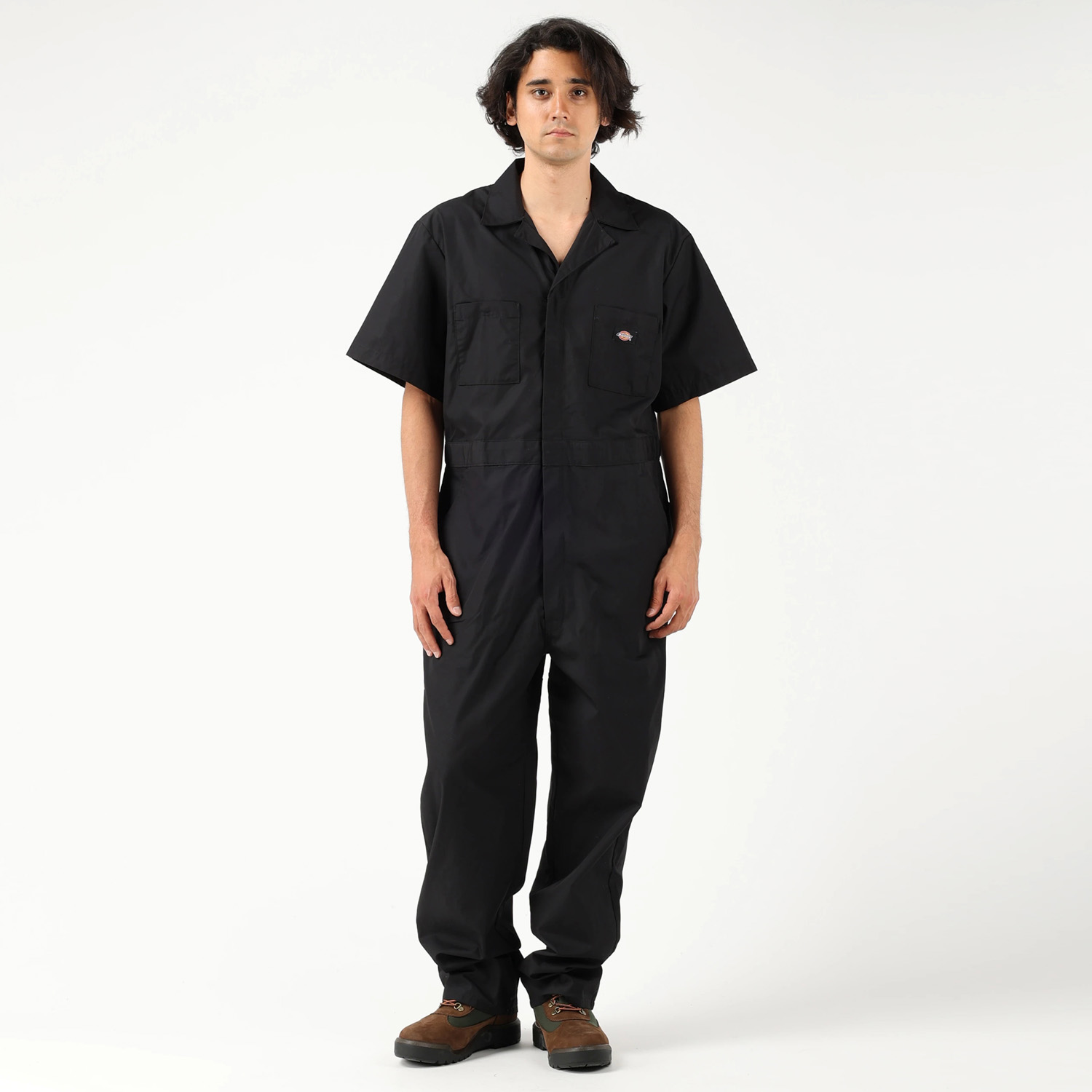 Dickies/ディッキーズ オーバーサイズバックロゴ刺繍カツラギカバーオールジャケット＜セットアップ可能＞ MONO-MART│MONO-MART  [モノマート] 公式オンラインストア
