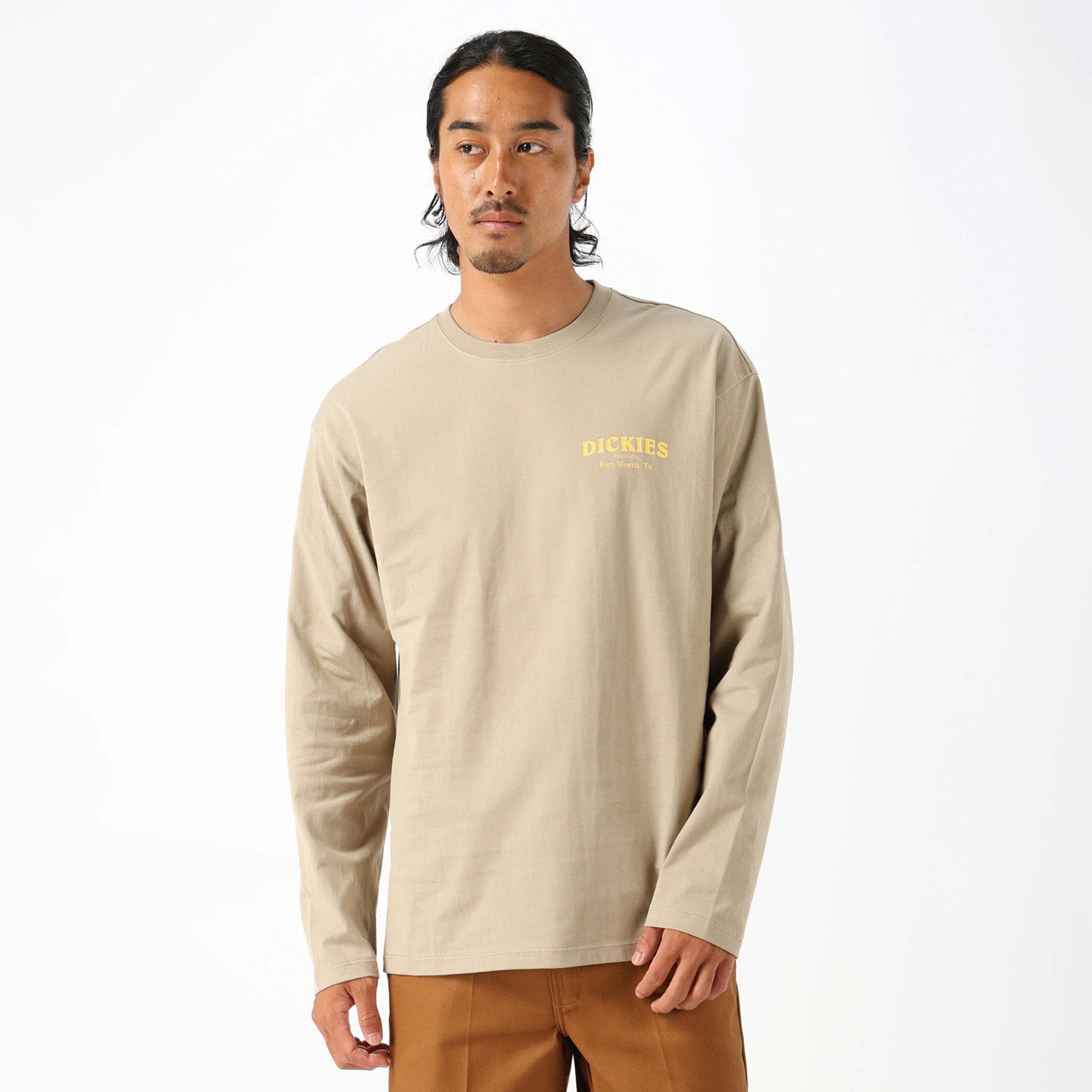 ジャージー L/S Tシャツ リラックスフィット "TEXAS FORT WORTH" image number 2