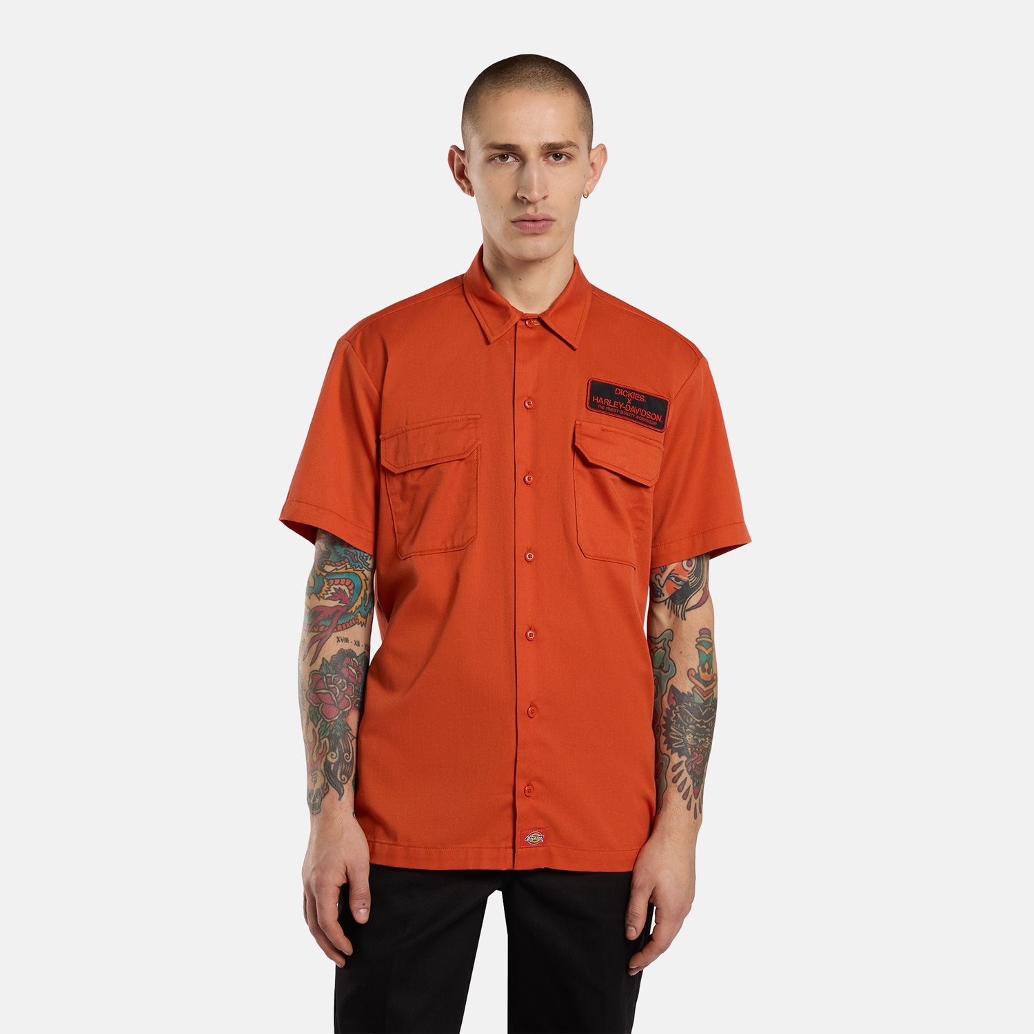 Dickies x Harley Davidson 半袖シャツ |ディッキーズ（Dickies