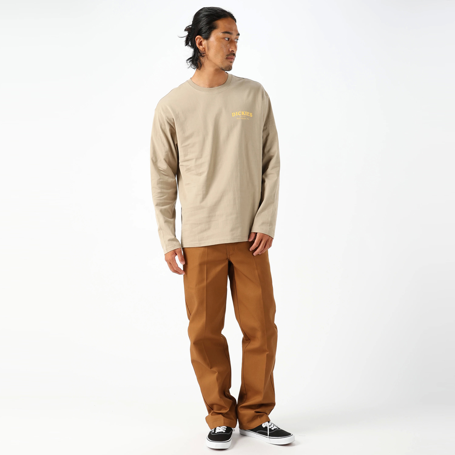 ジャージー L/S Tシャツ リラックスフィット "TEXAS FORT WORTH" image number 5