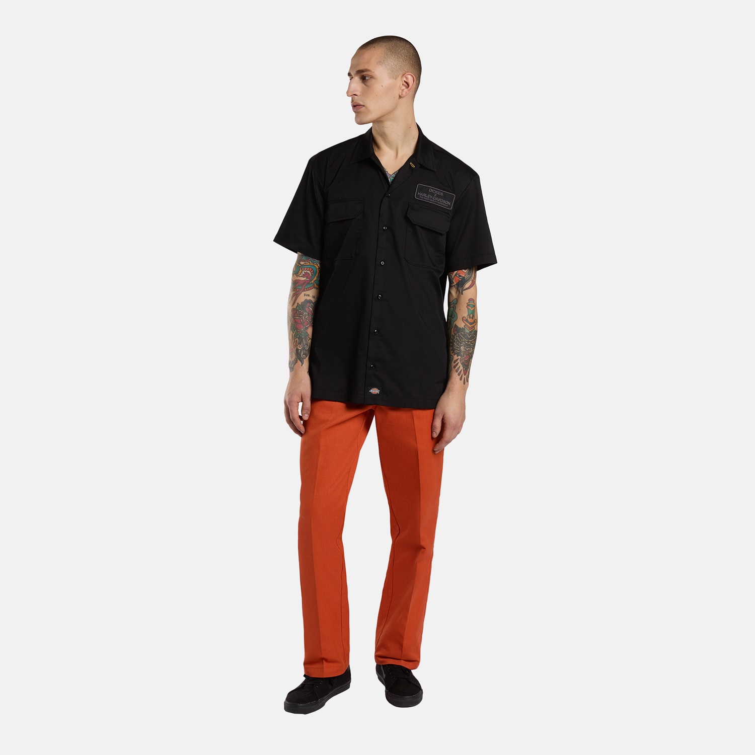 Dickies x Harley Davidson 半袖シャツ image number 2