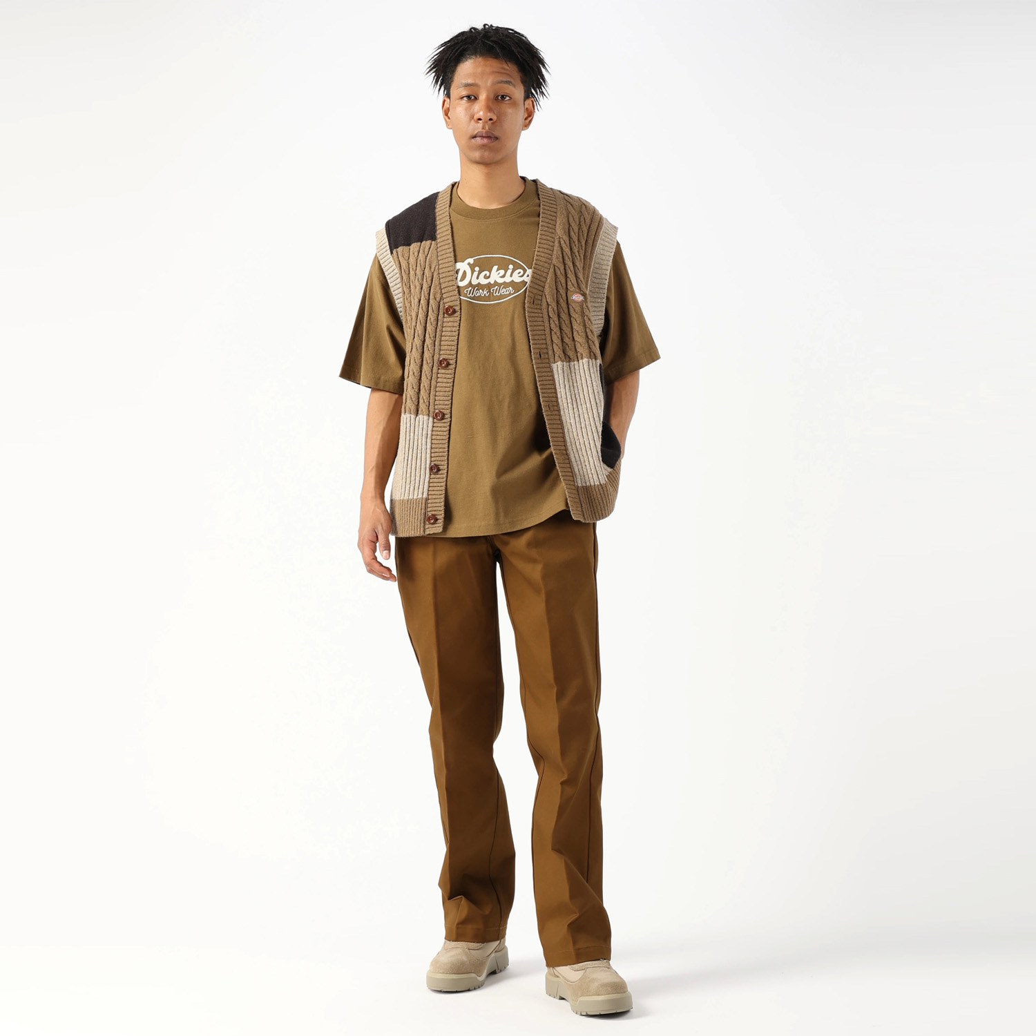 FW23 HERITAGE OUTDOOR COLLECTION ルーカス パッチワーク ベスト image number 5