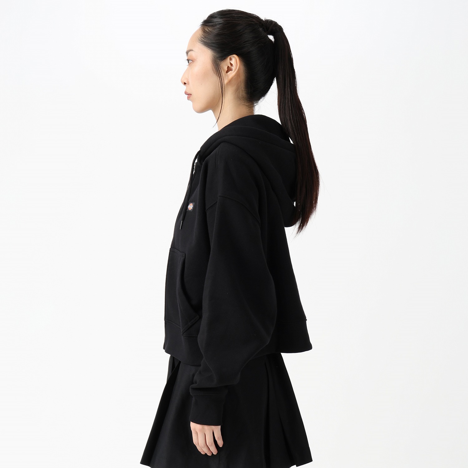 フリース ジップアップ フーディー レギュラーフィット image number 3