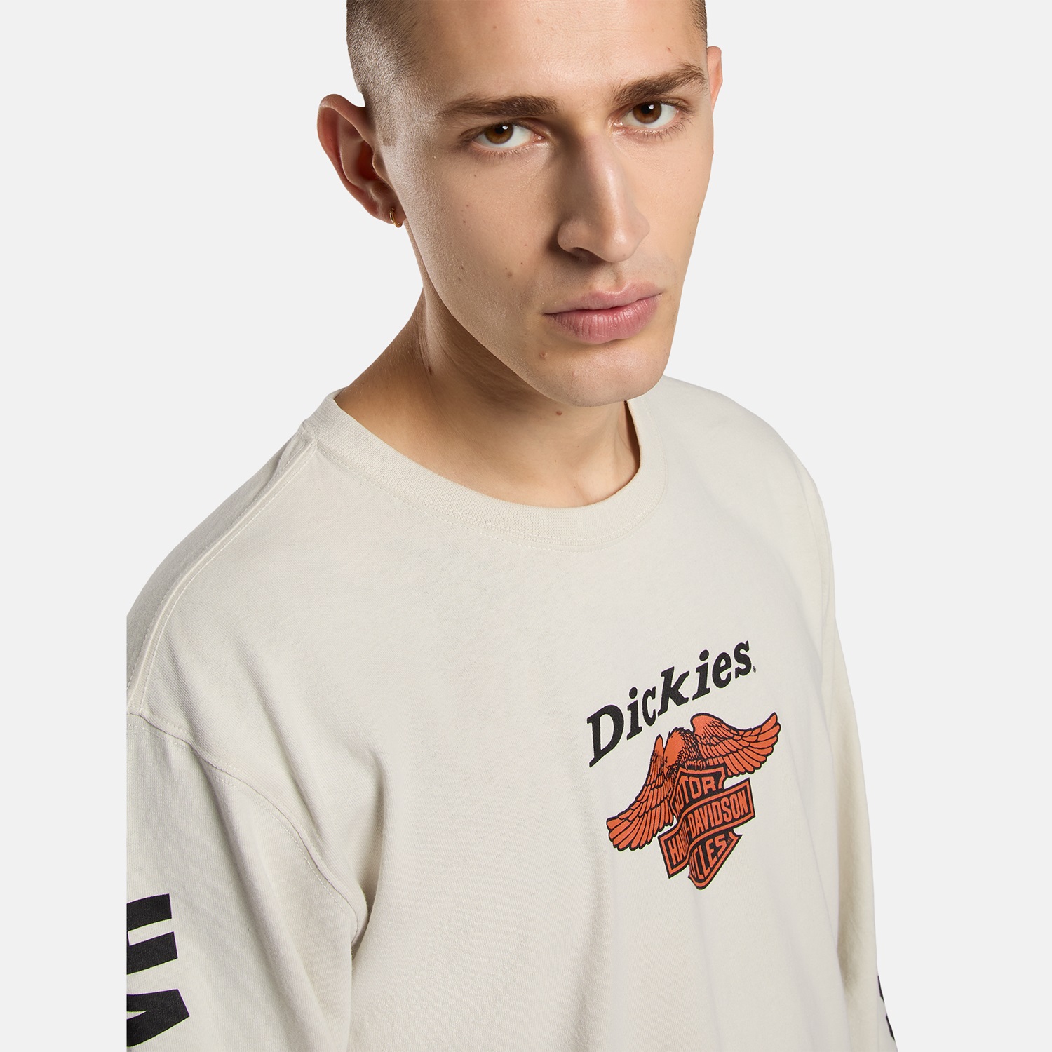 Dickies x Harley Davidson L/S Tシャツ image number 3