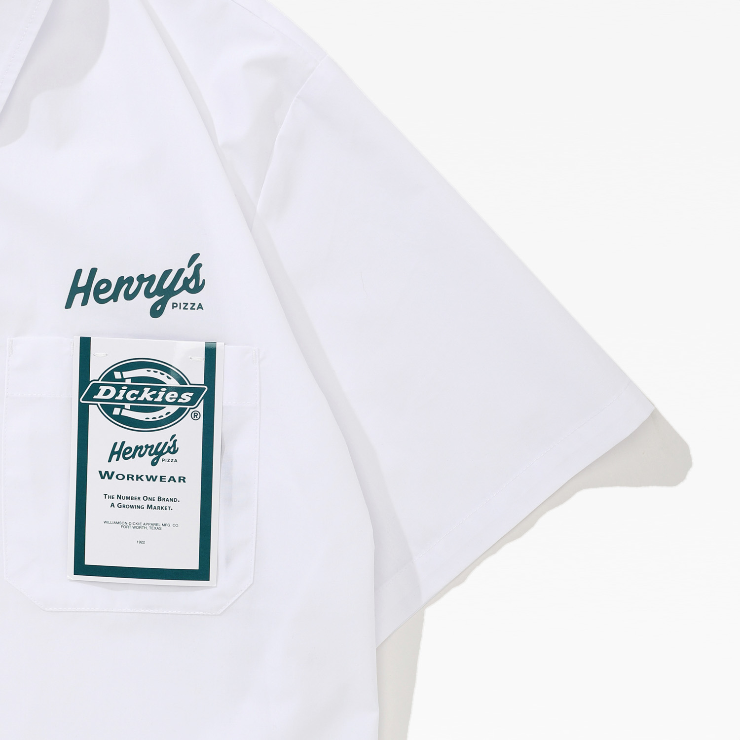 SOLD OUT] Dickies x Henry's PIZZA シェフシャツ |ディッキーズ